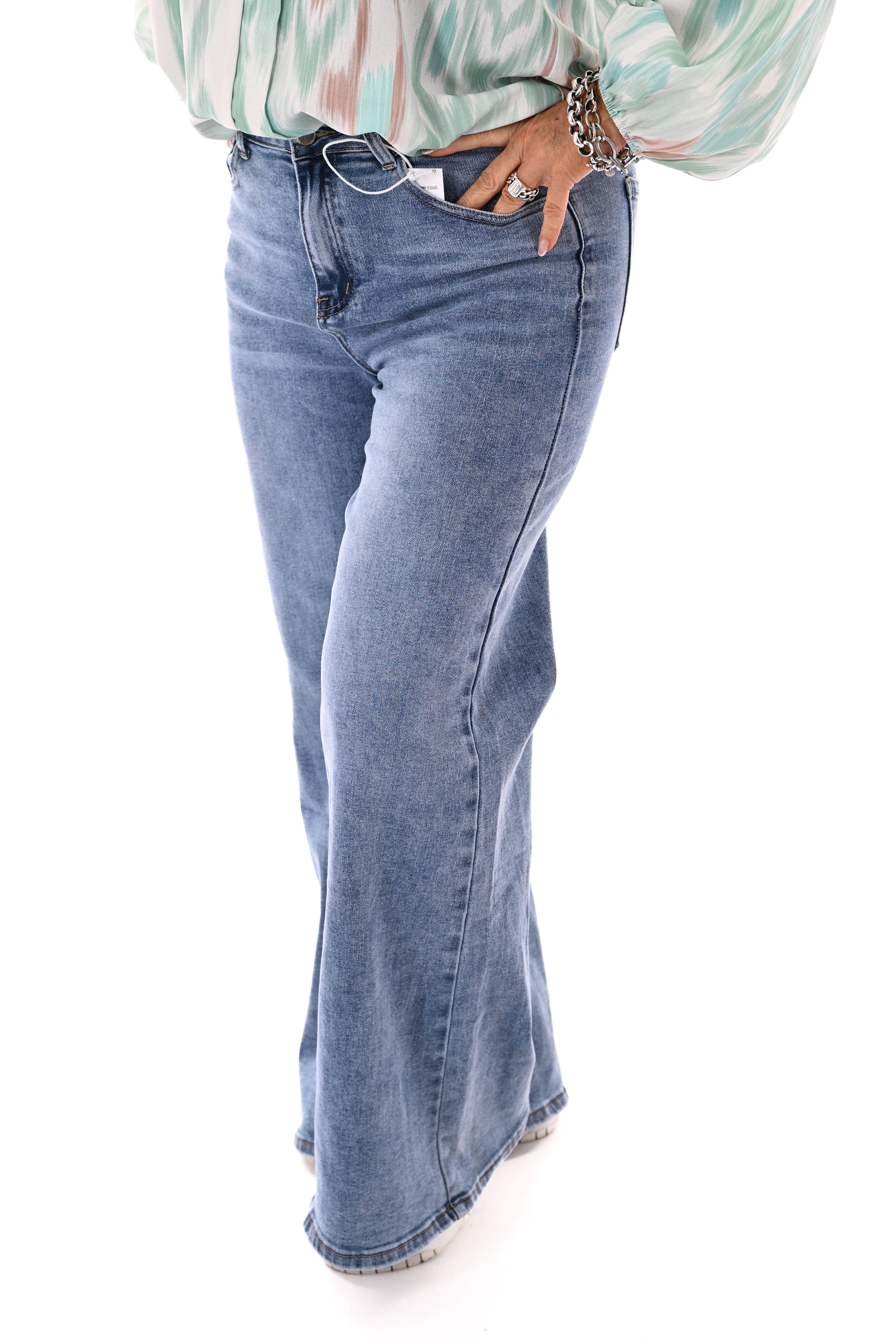 My Tina's wide leg blauw