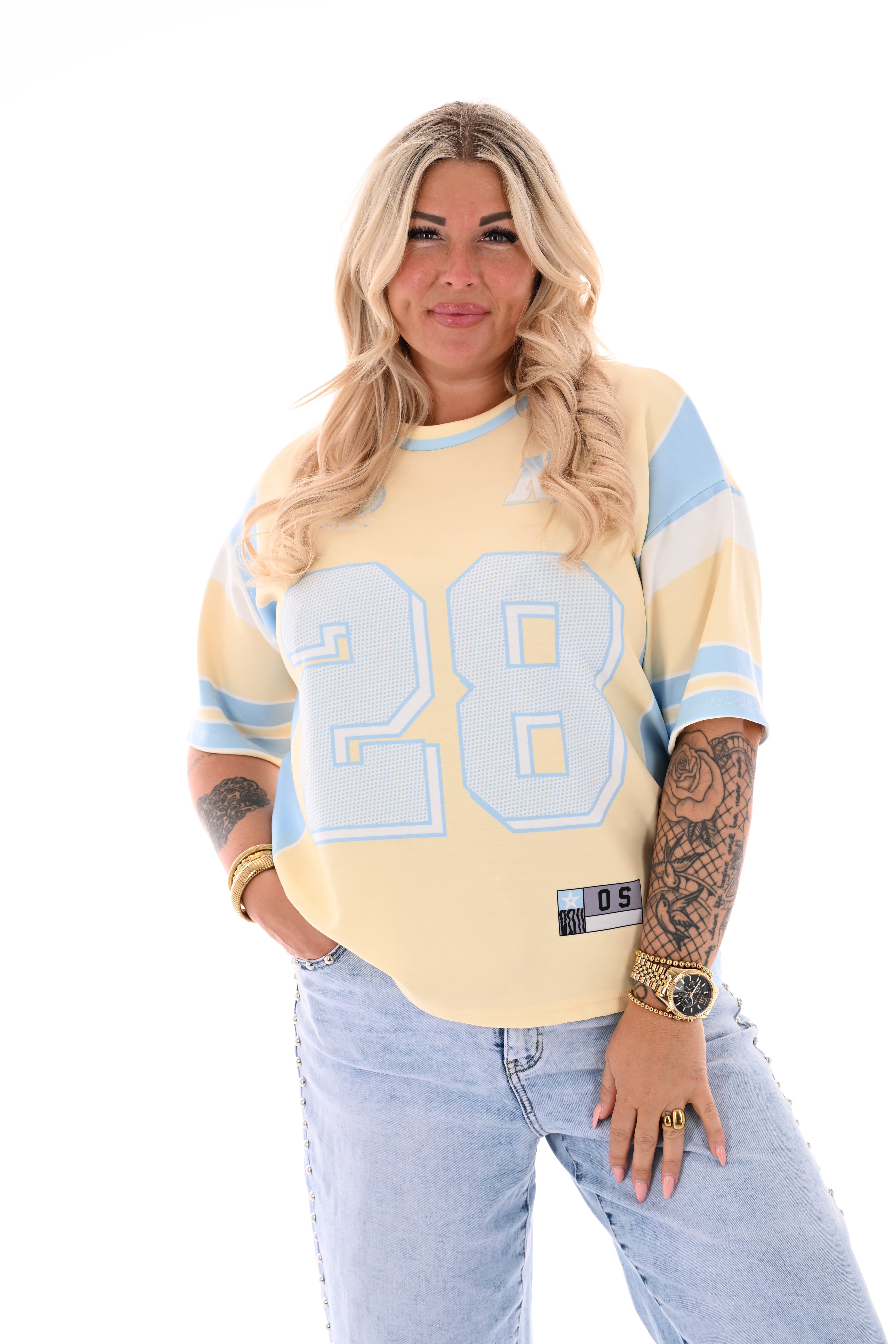 Sweatshirt 28 botergeel