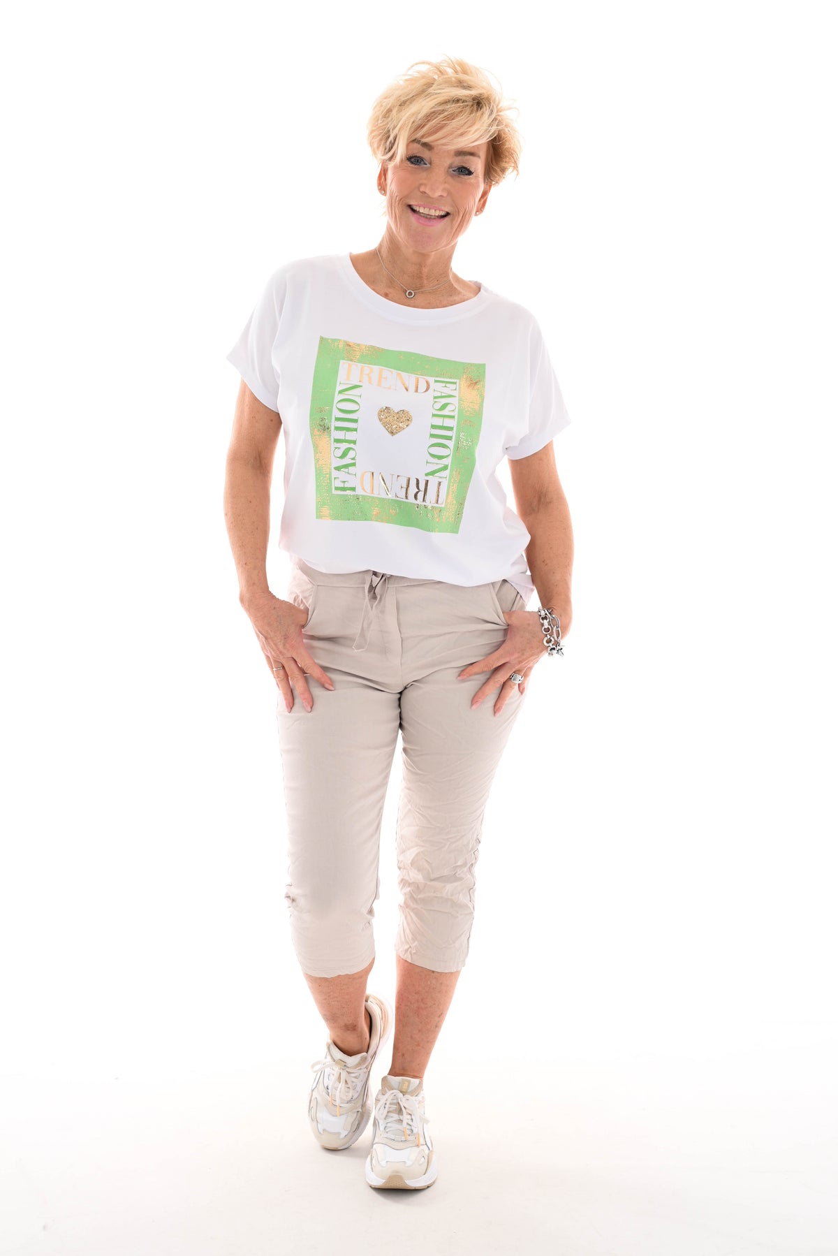 T-shirt Fashion trend groen