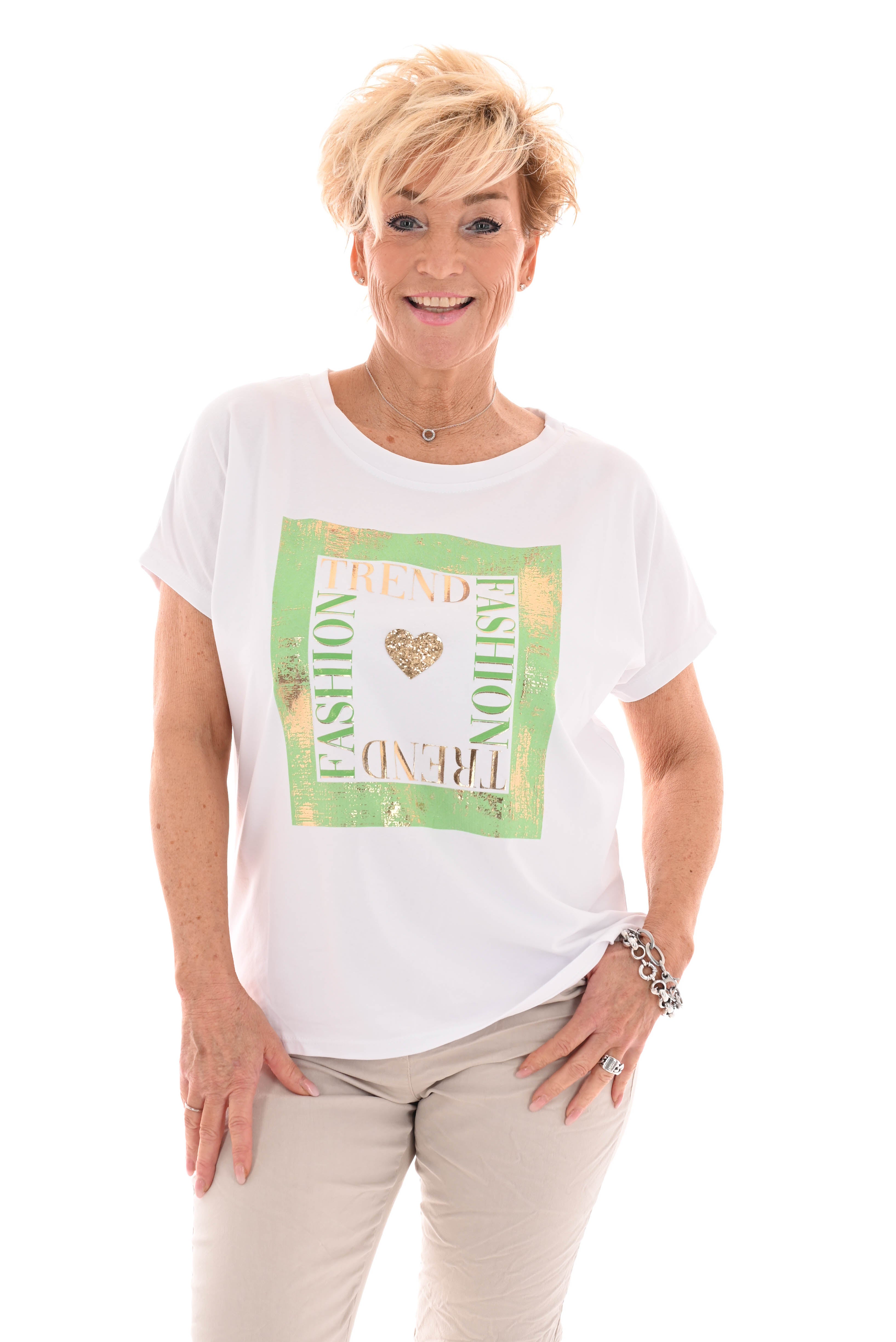 T-shirt Fashion trend groen