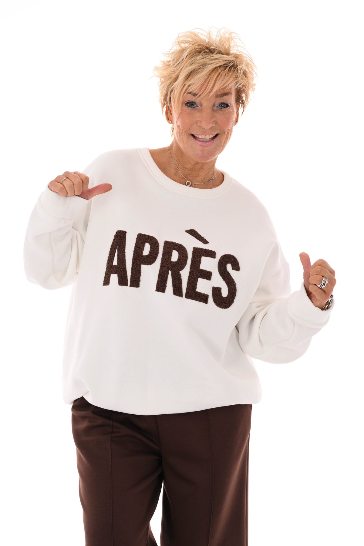 Sweater apres roomwit