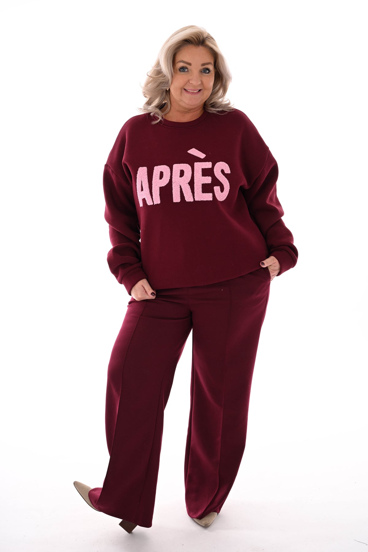 Sweater apres bordeaux
