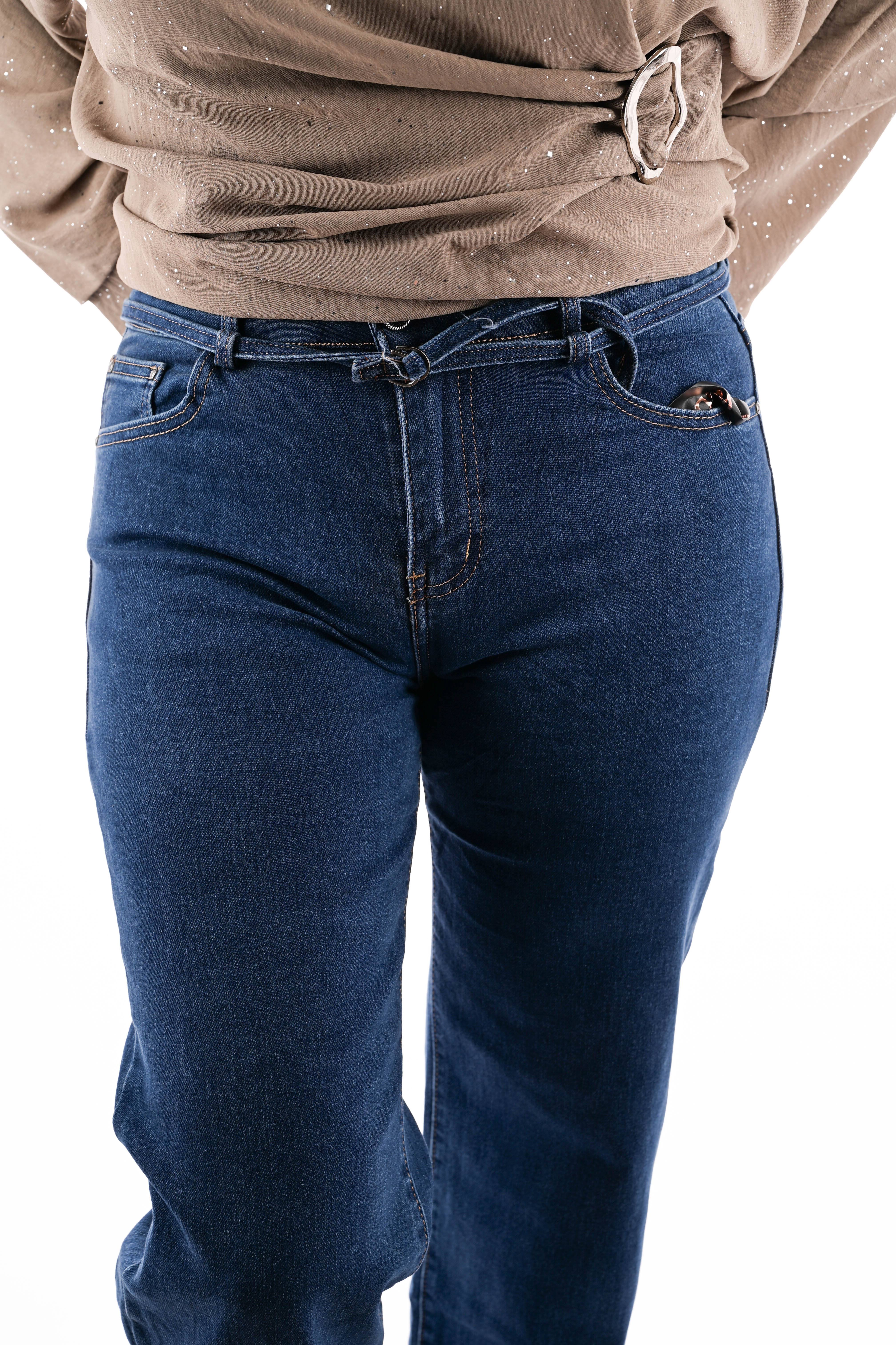 BB.S jeans wide leg blauw