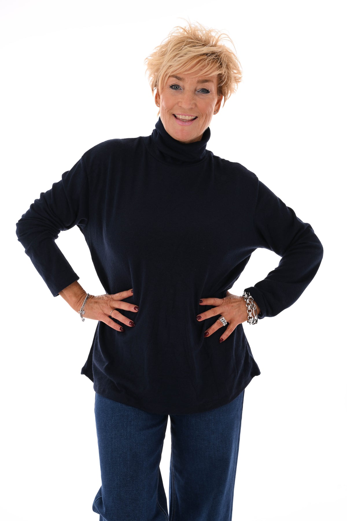 Basic coltrui marineblauw