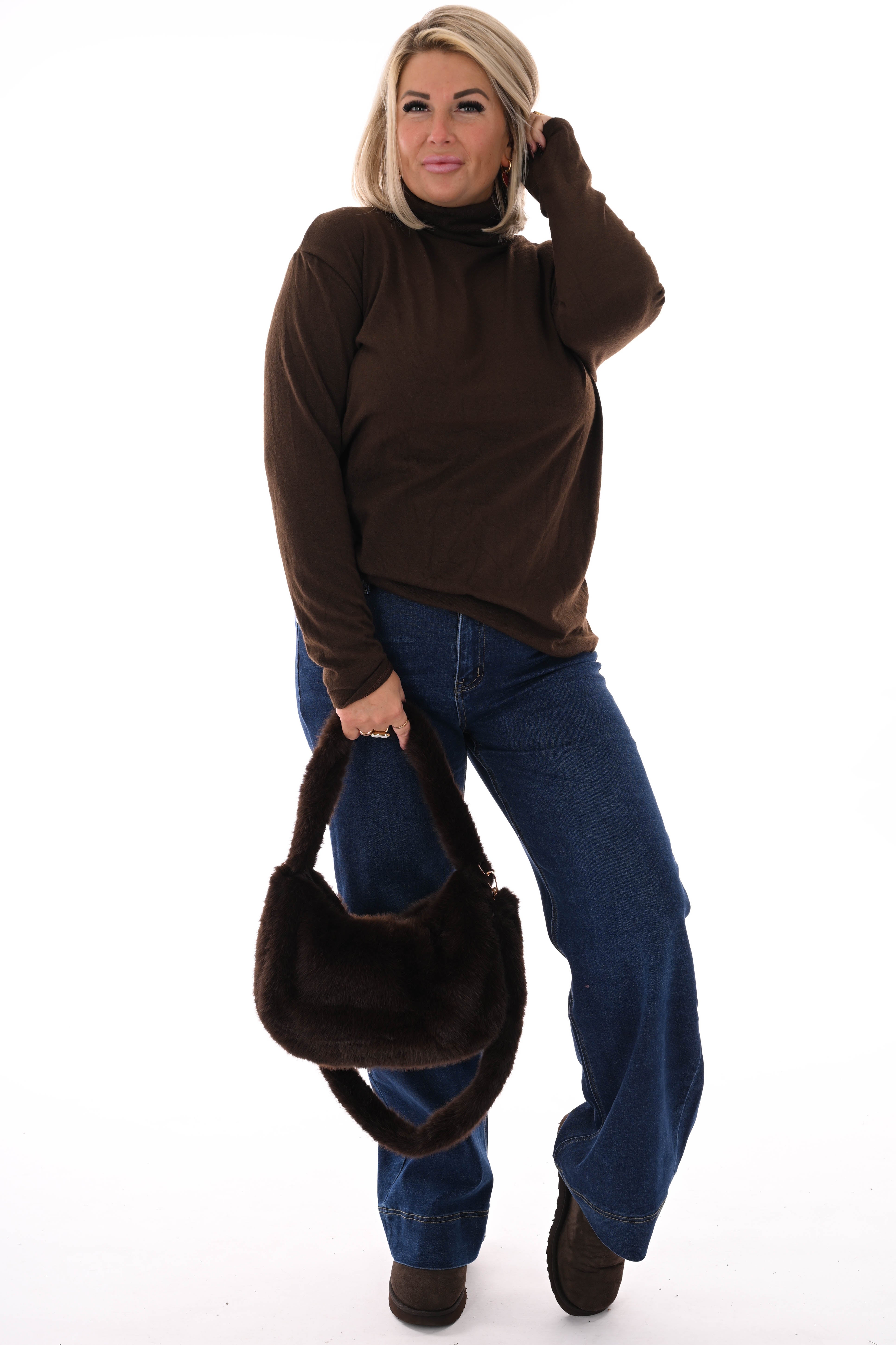 Basic coltrui donkerbruin