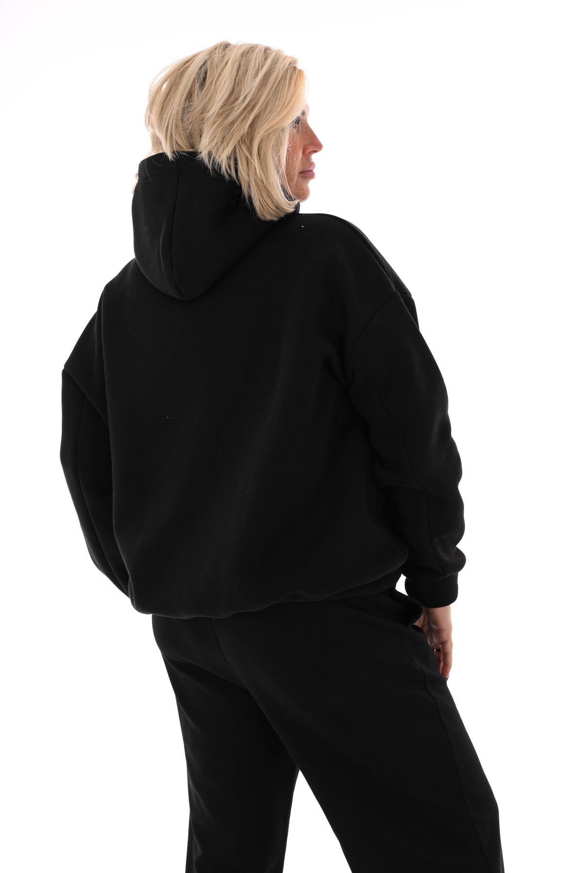 Hoodie studio club zwart