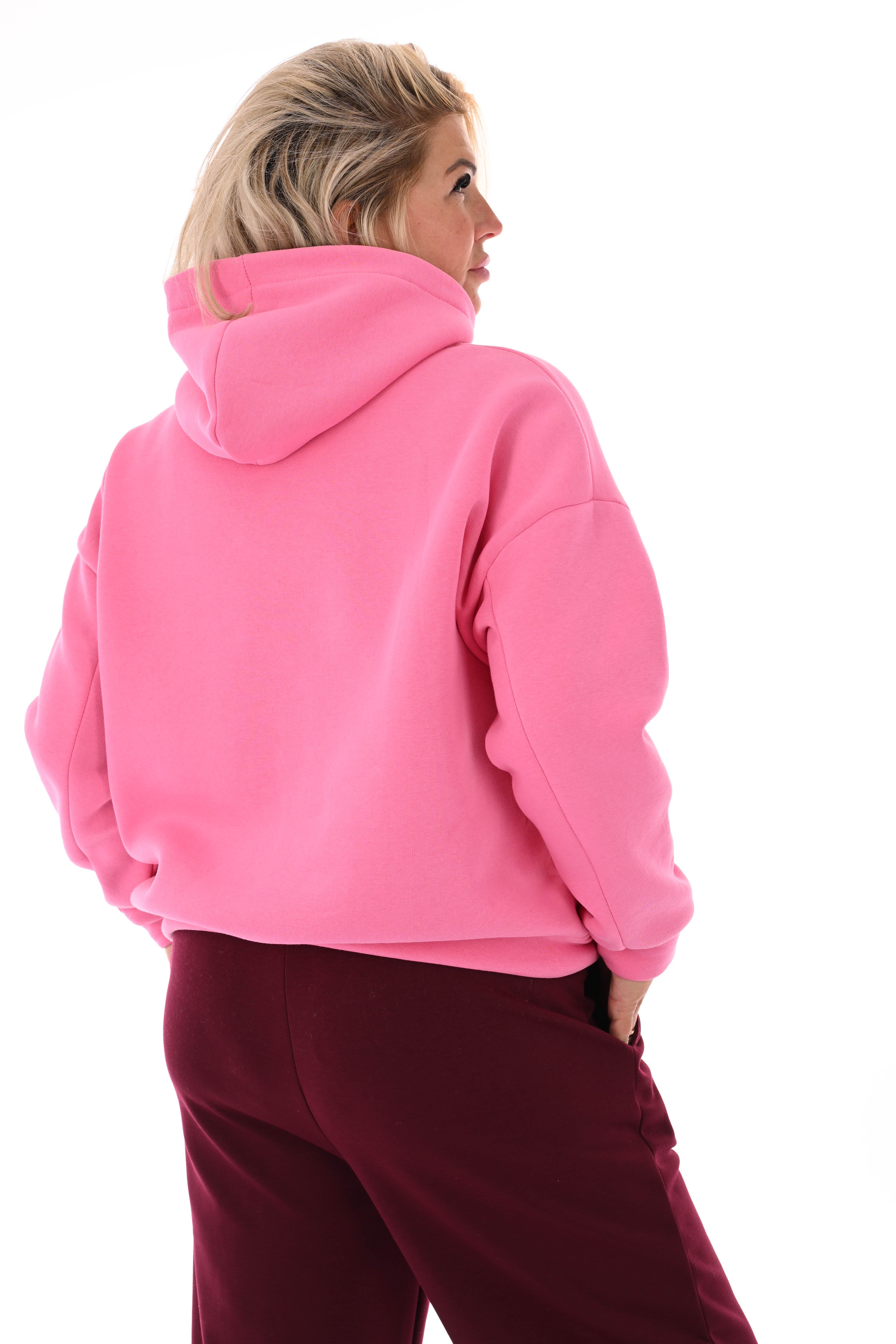 Hoodie studio club roze