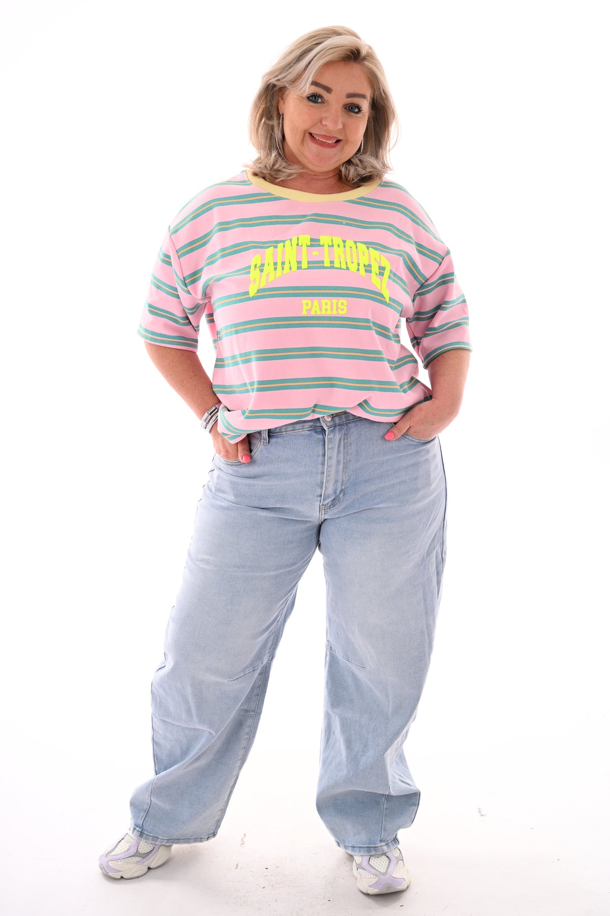 Sweatshirt Saint Tropez roze