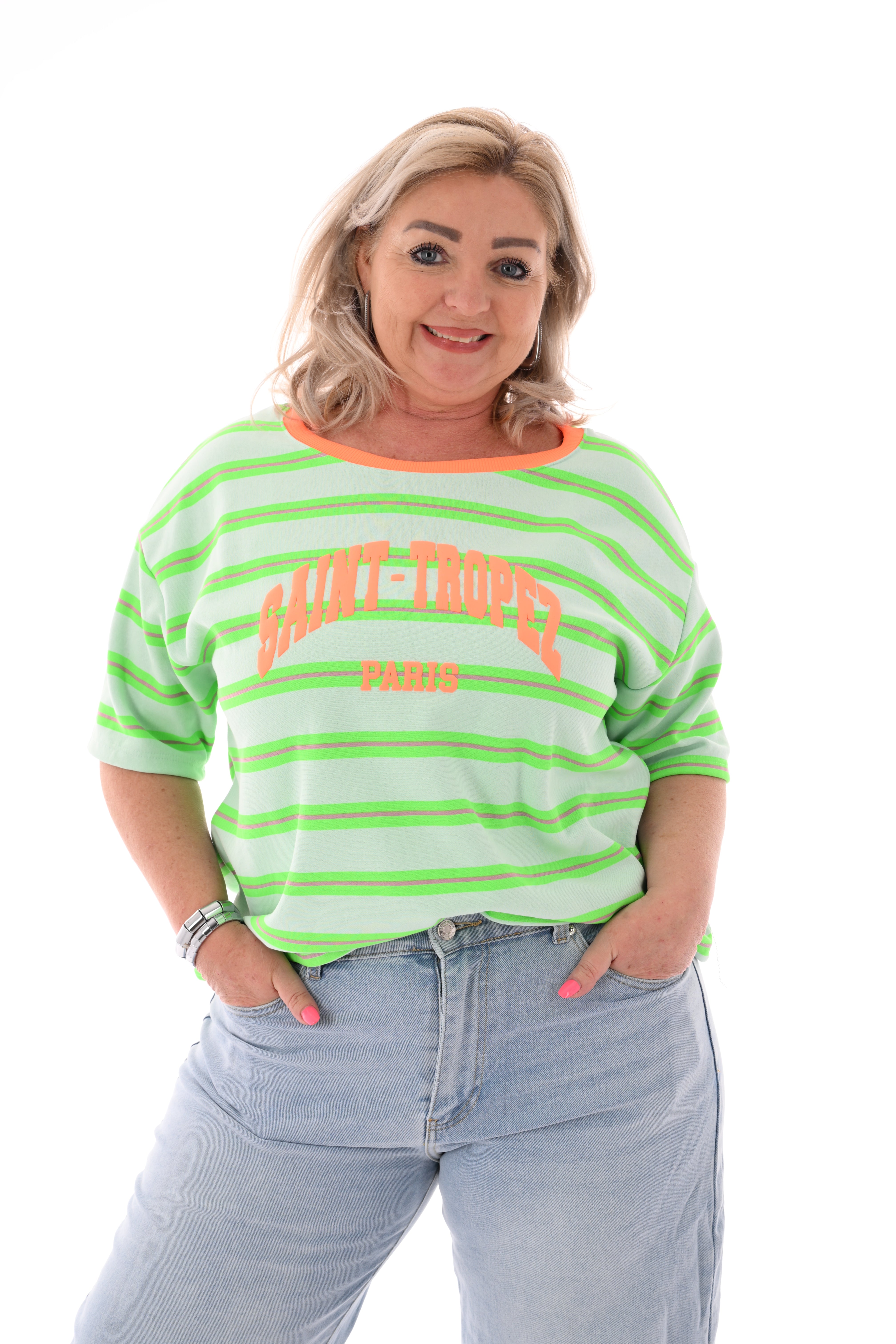 Sweatshirt Saint Tropez groen