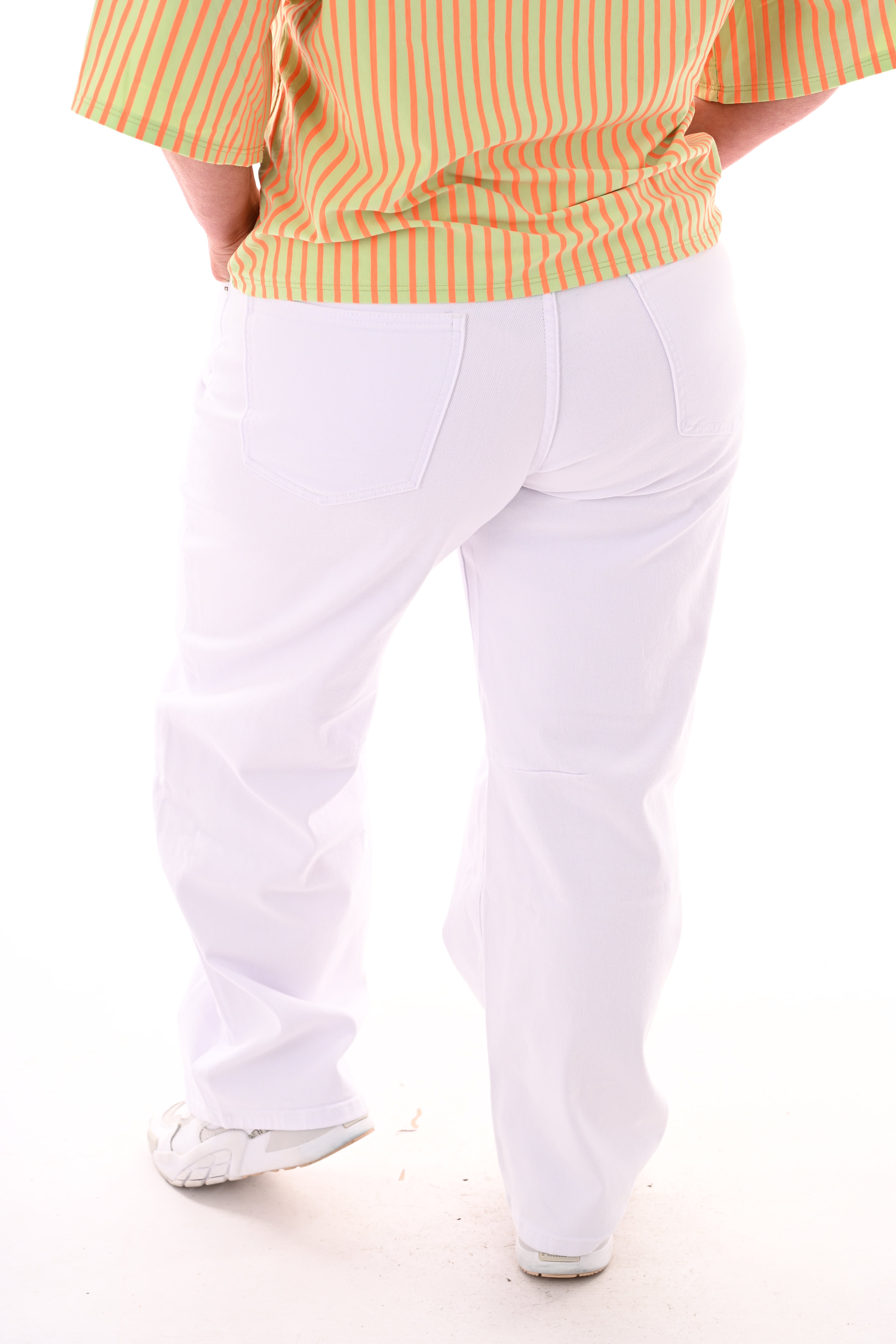 Marivy Ballon fit jeans wit