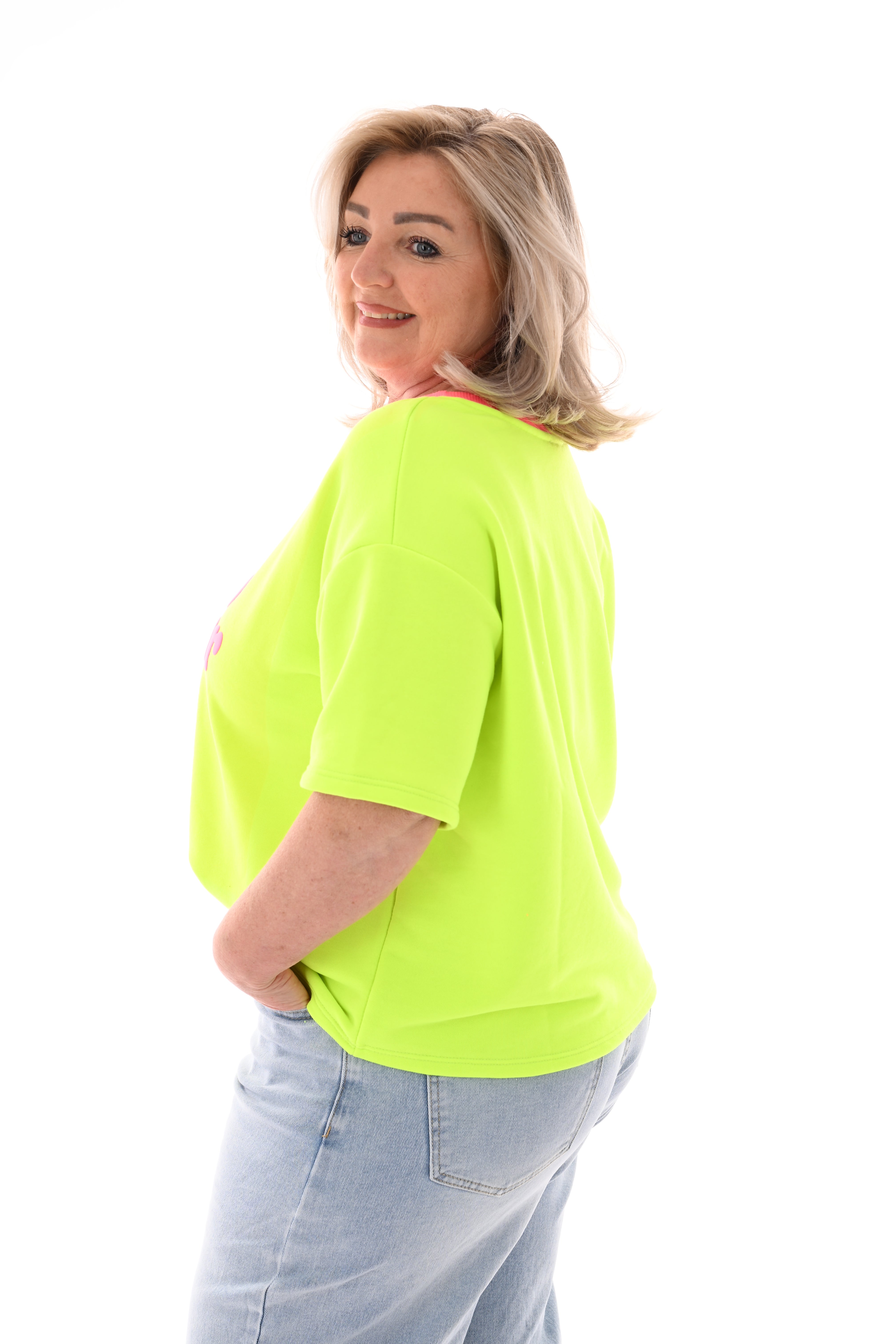 Sweatshirt club amour neongeel