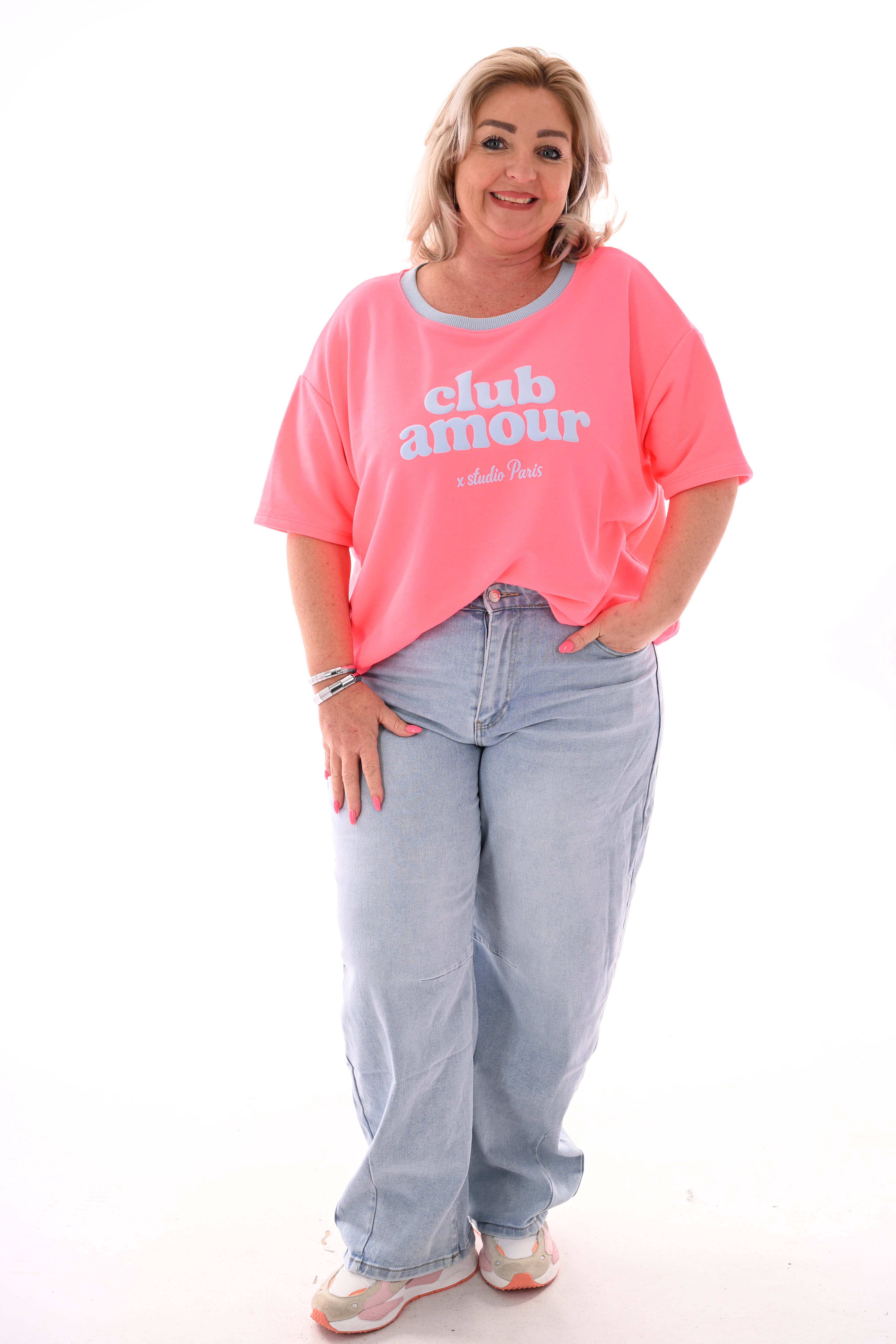 Sweatshirt club amour neonroze