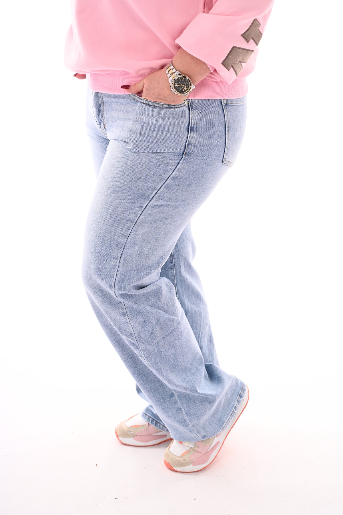 G-smack jeans wide leg lichtblauw