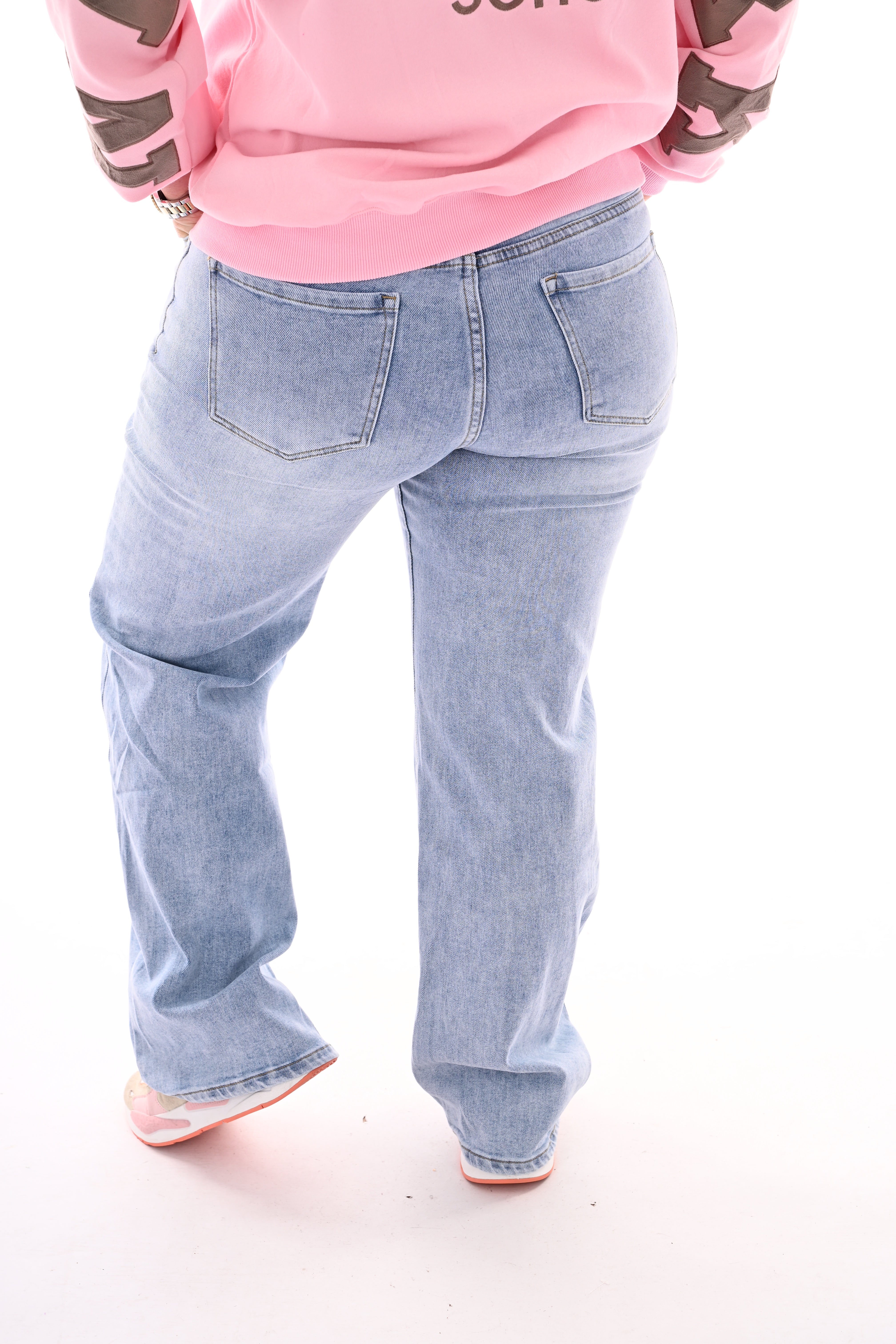 G-smack jeans wide leg lichtblauw