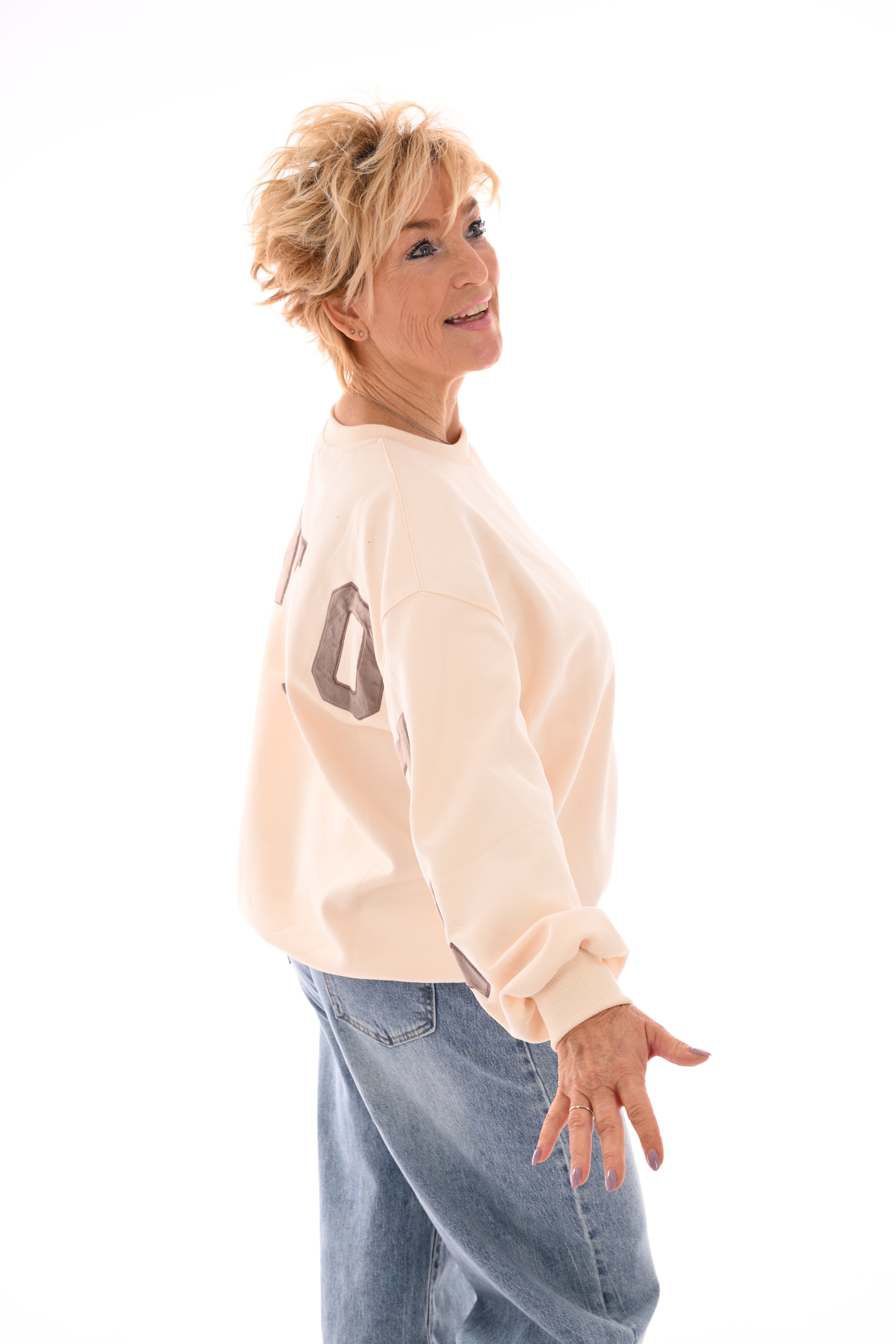 Sweater New York Soho creme