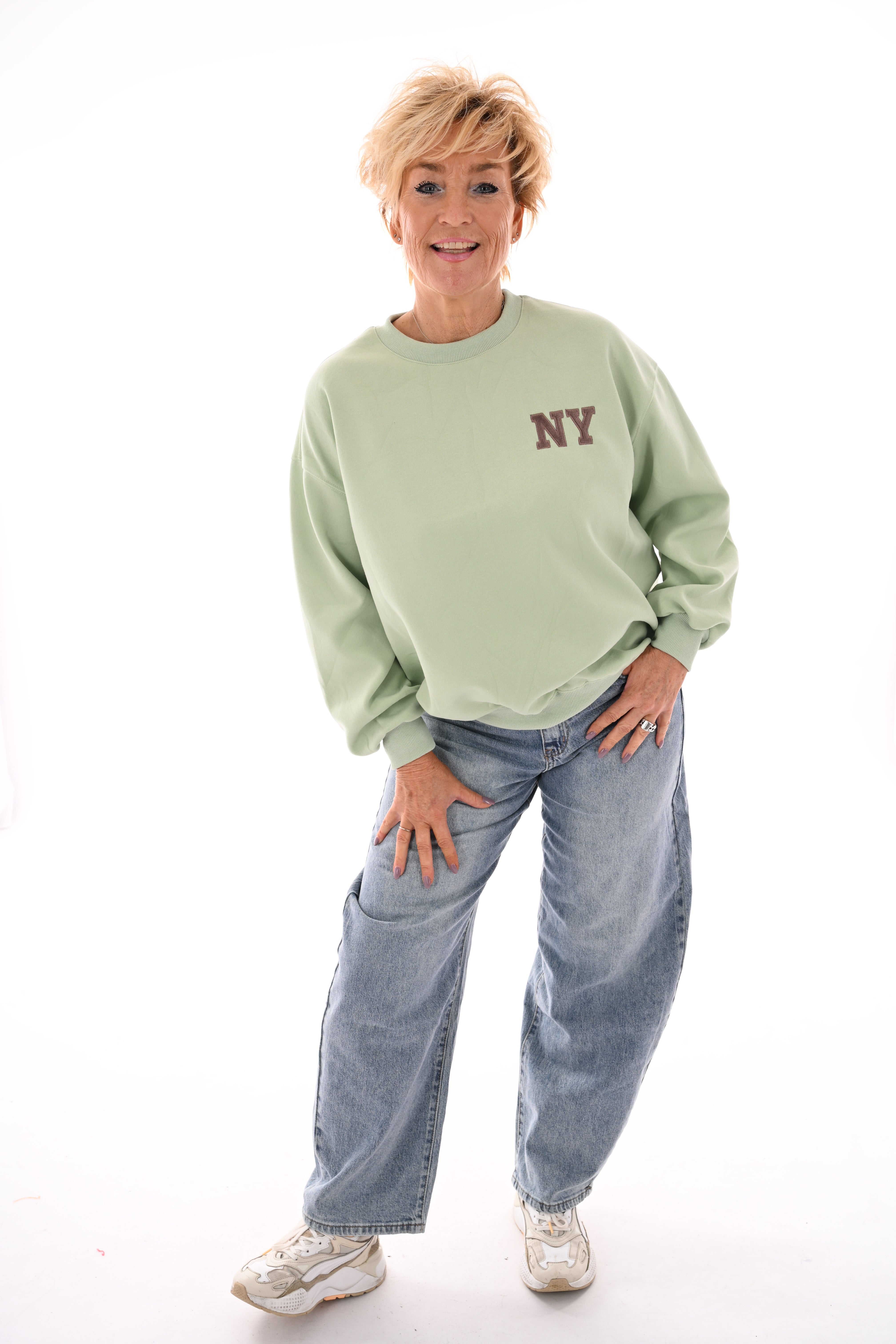 Sweater New York Soho pistache