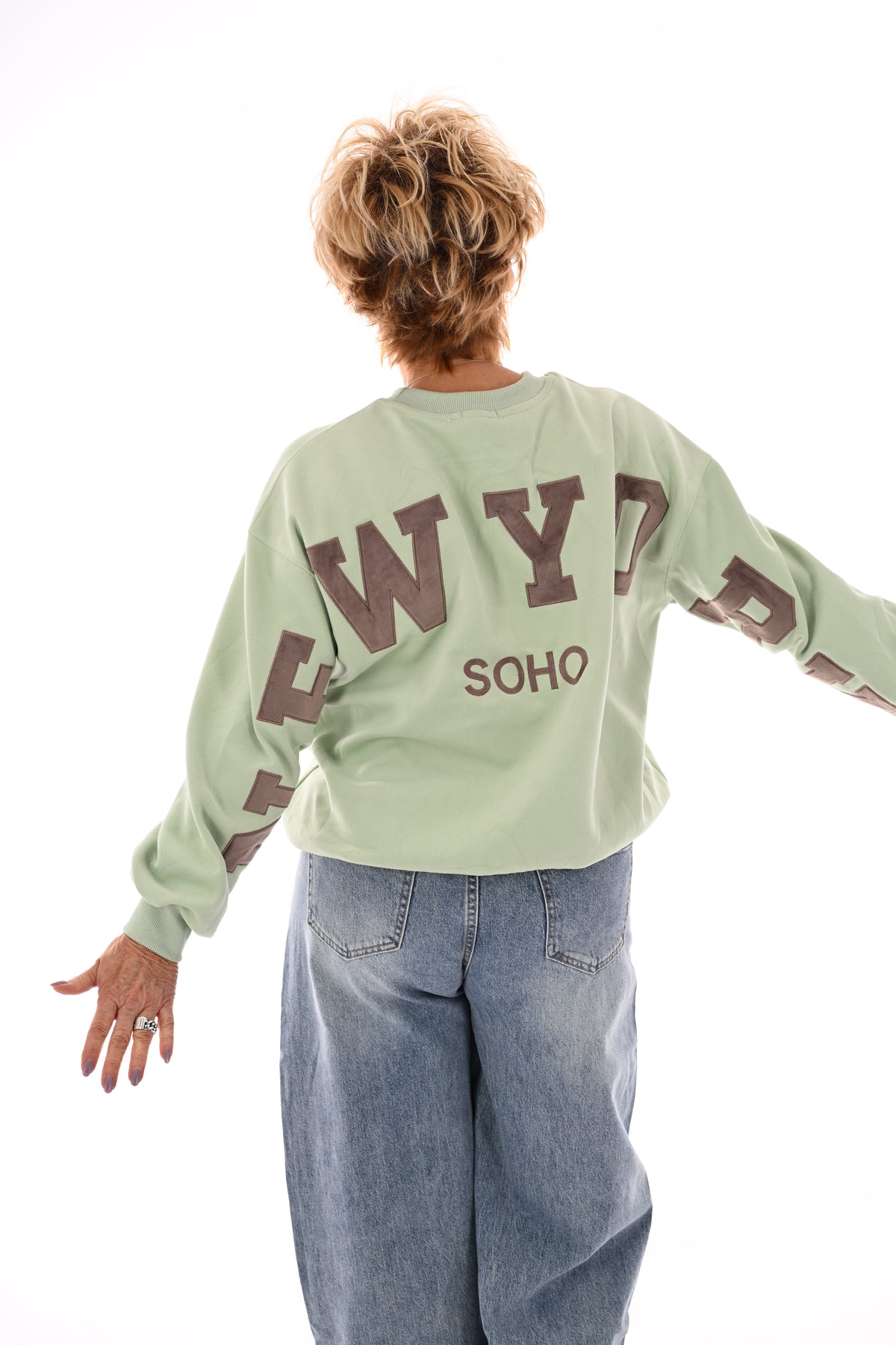 Sweater New York Soho pistache