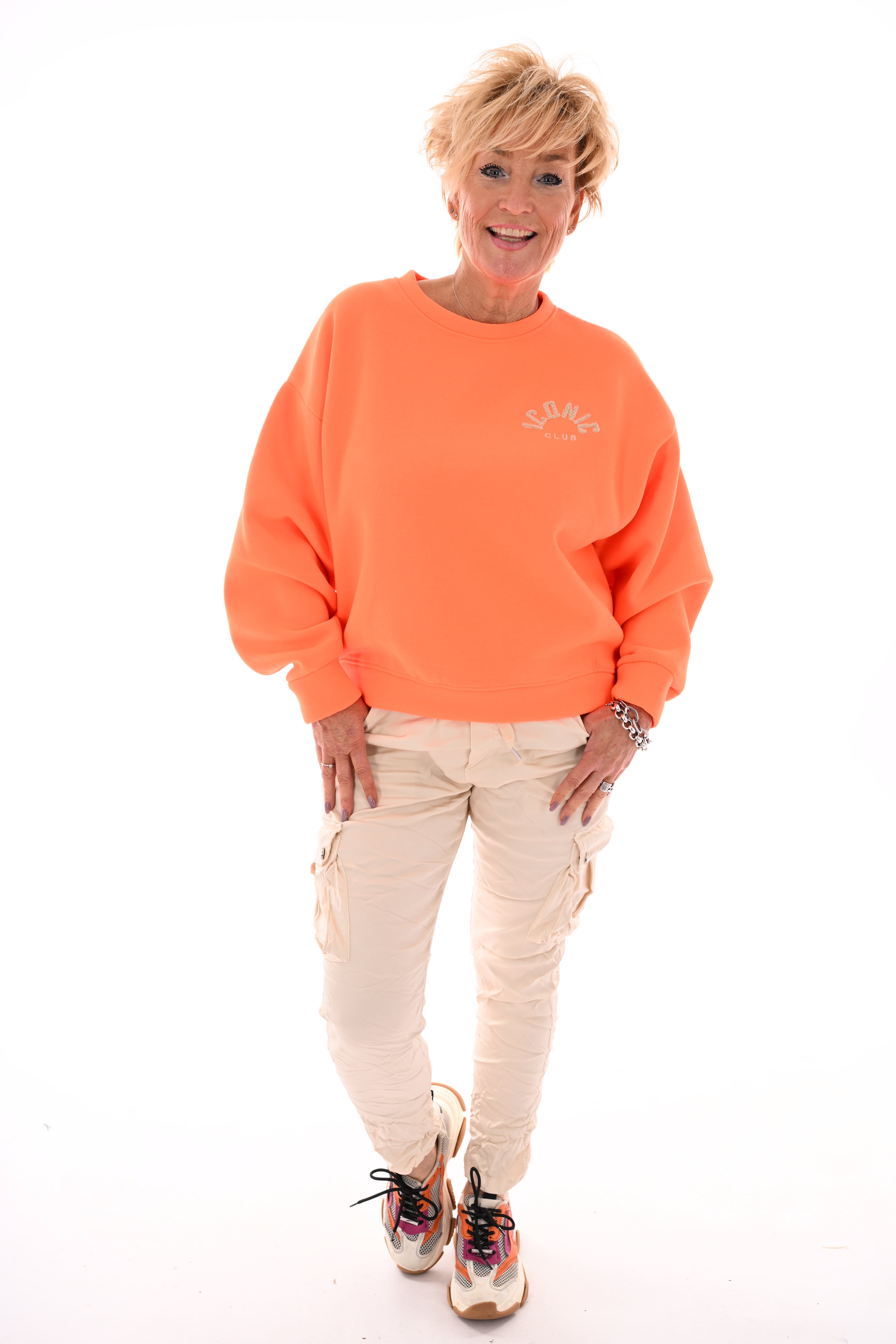 Sweater iconic club feloranje