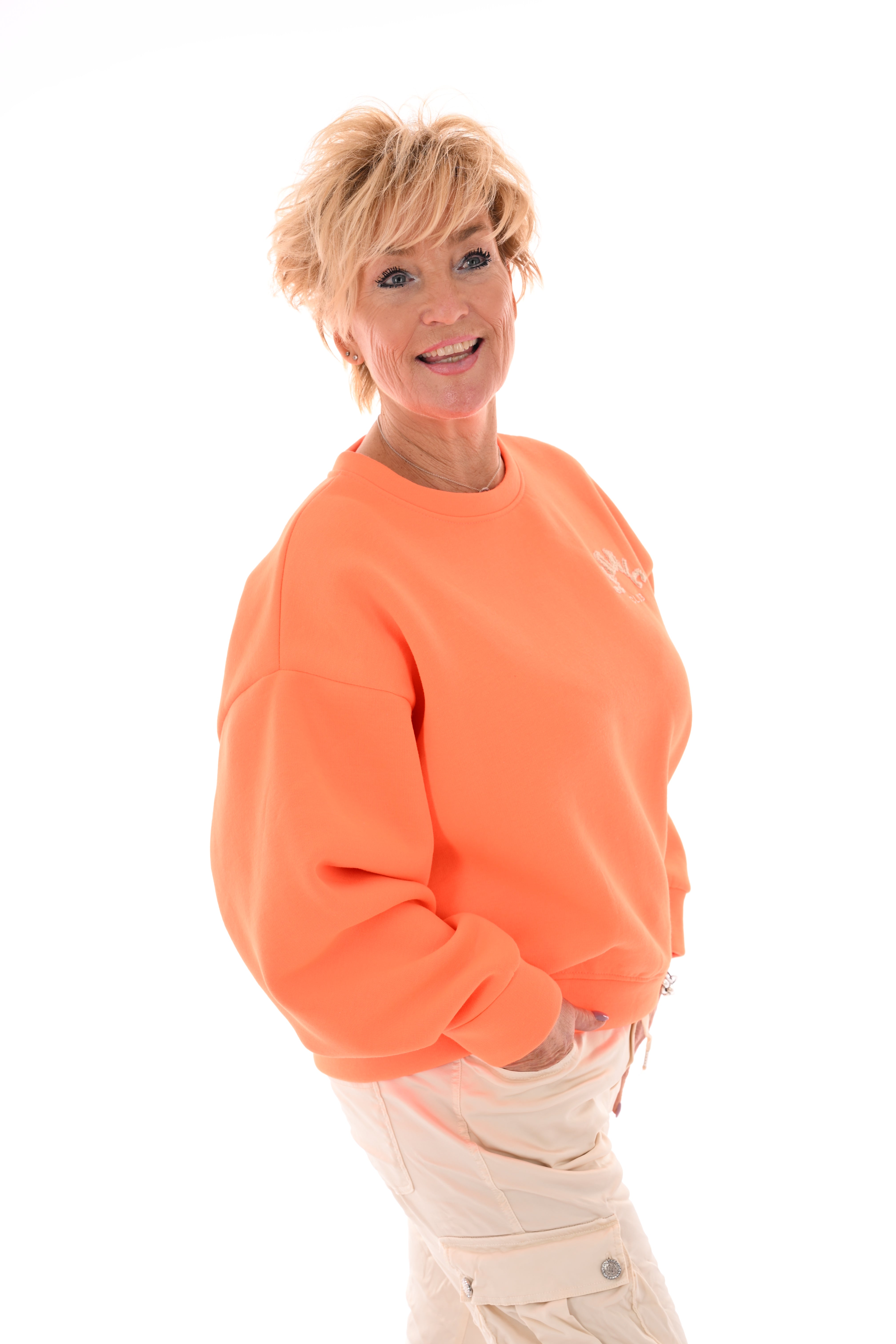 Sweater iconic club feloranje