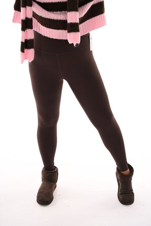 Norfy legging donkerbruin