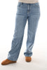 Hello Miss dad fit full length blauw