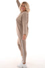 Comfy pak deluxe met bies taupe