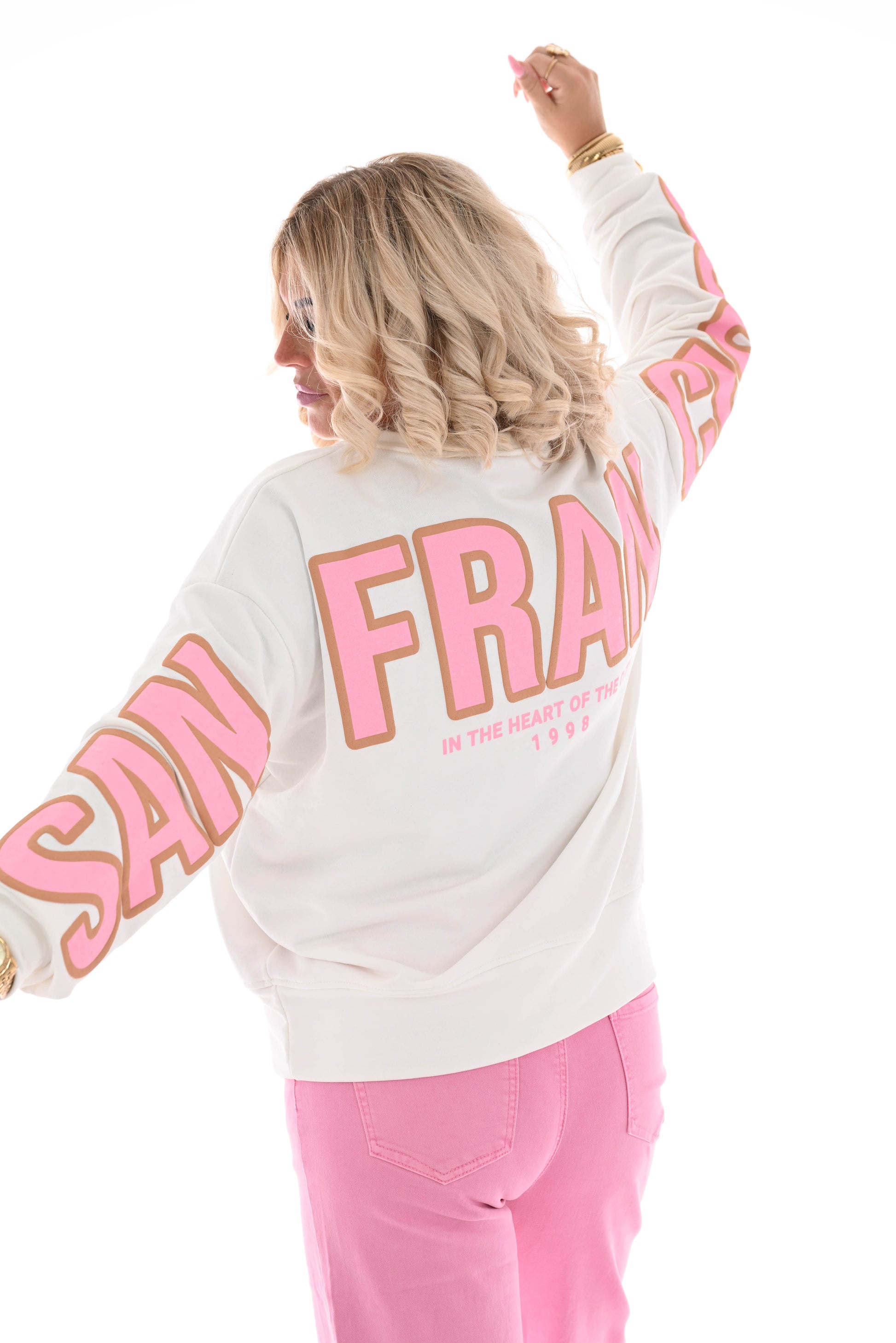 Sweater San Francisco wit