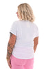 T-shirt California roze