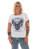 T-shirt California gitaar blauw