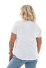 T-shirt boots & bows blauw