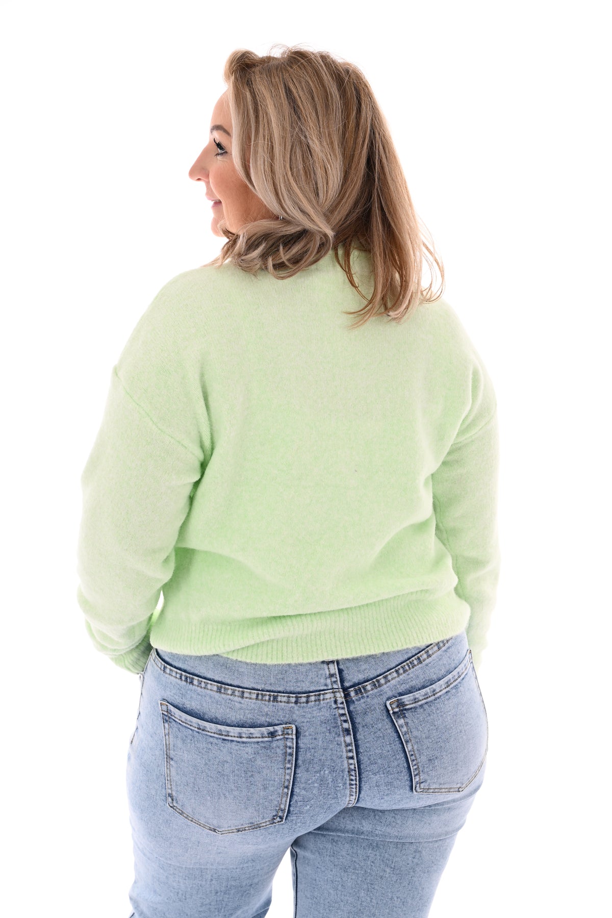 Vest hartjes lichtgroen