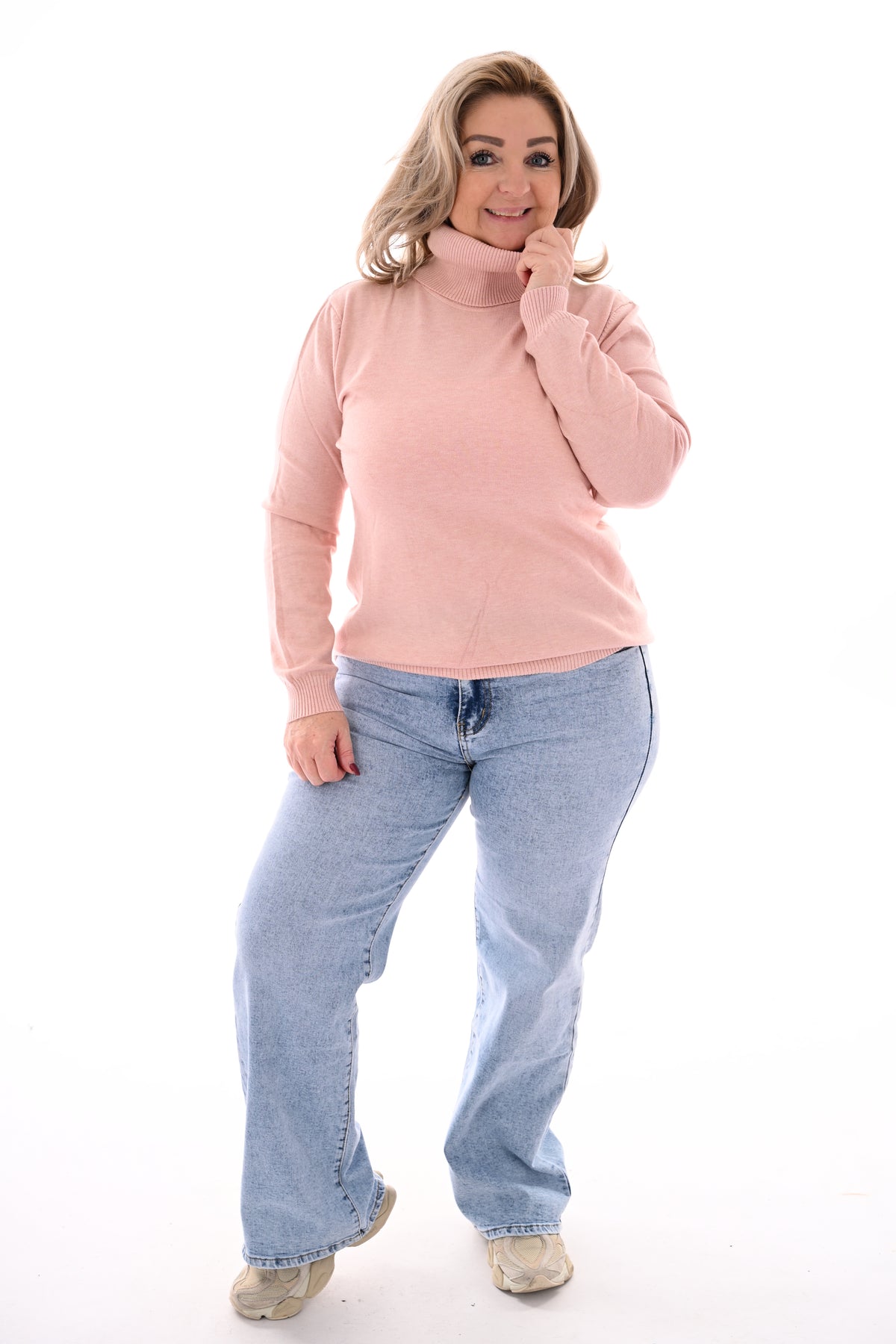 Effen coltrui lichtroze