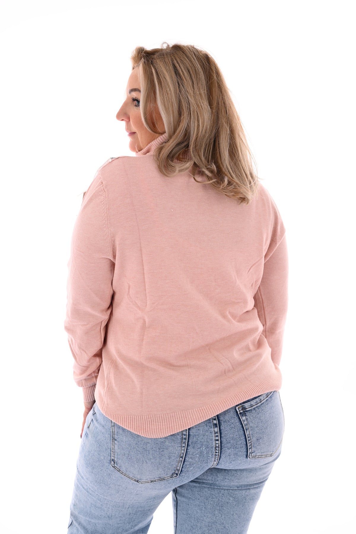 Effen coltrui lichtroze