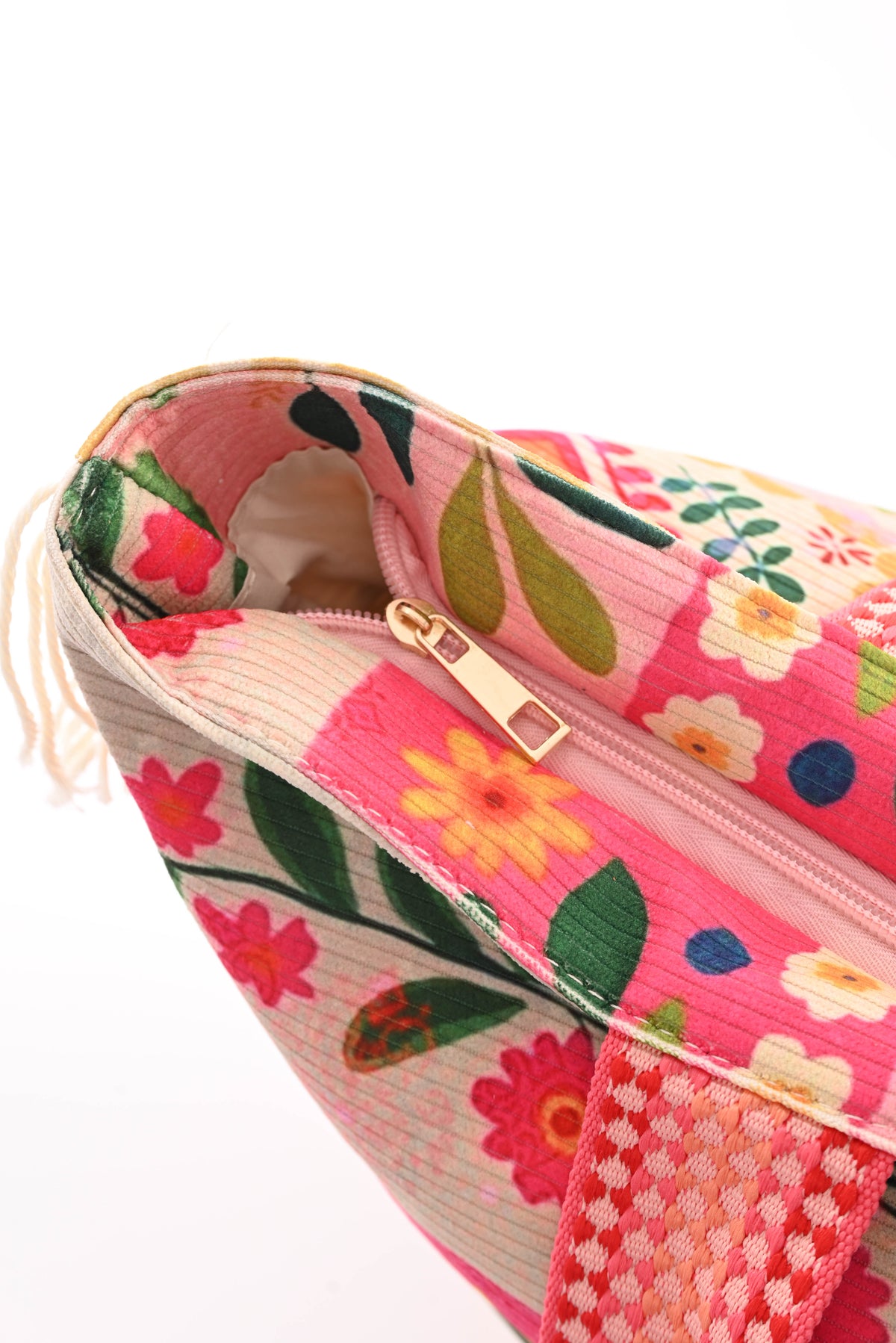 Strandtas print she designed