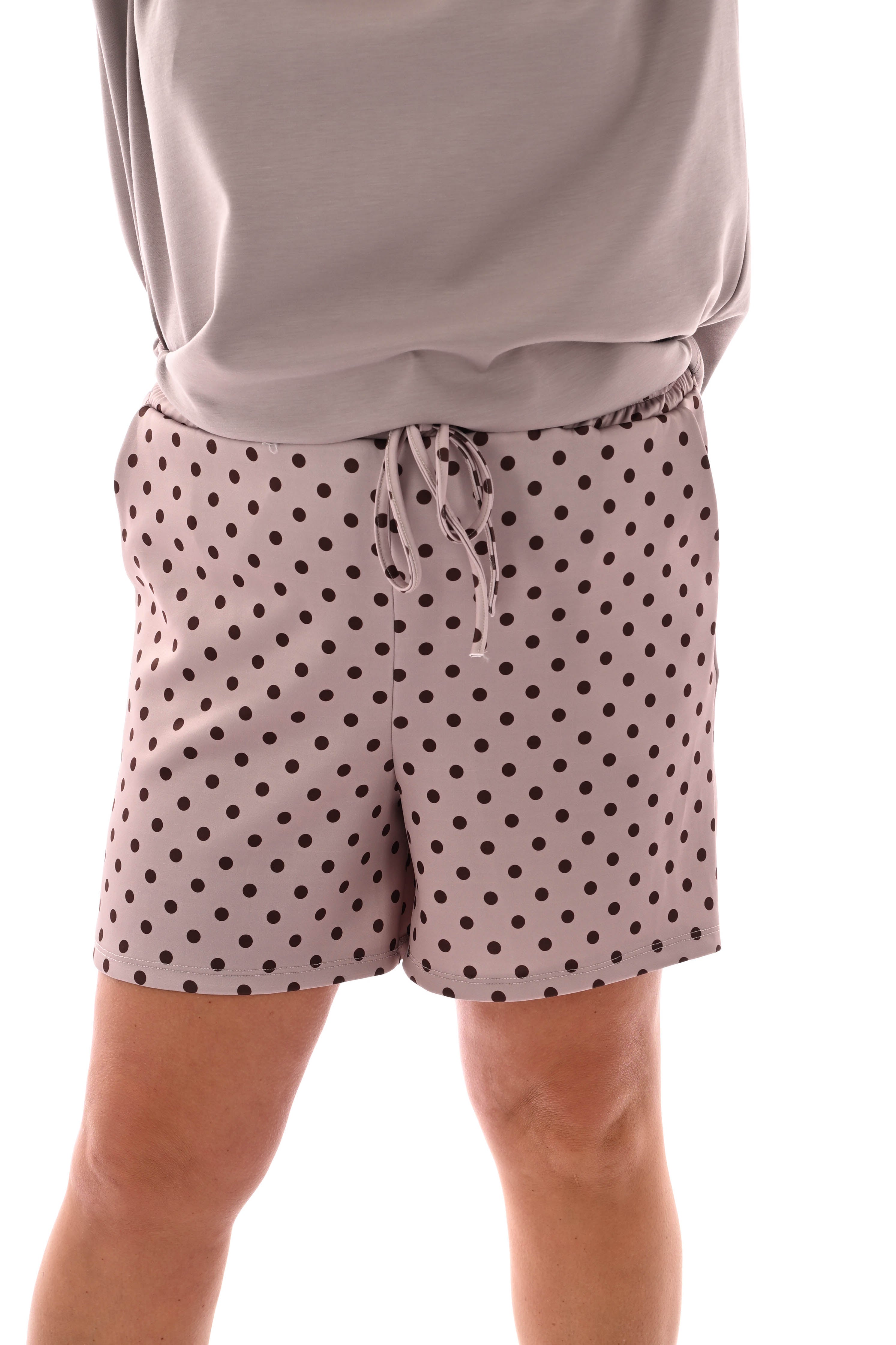 Twinset dots taupe