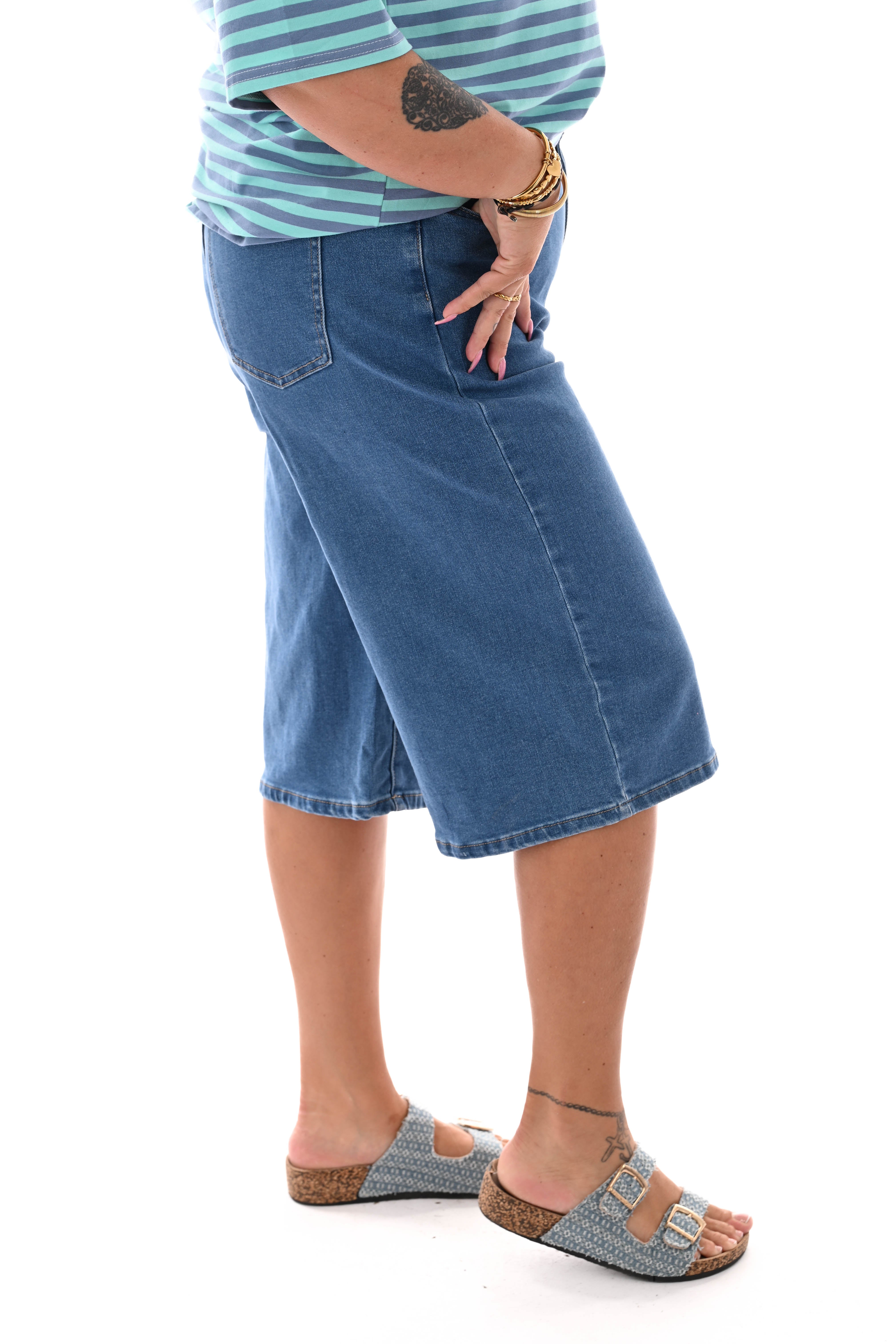 Laulia bermuda middenblauw