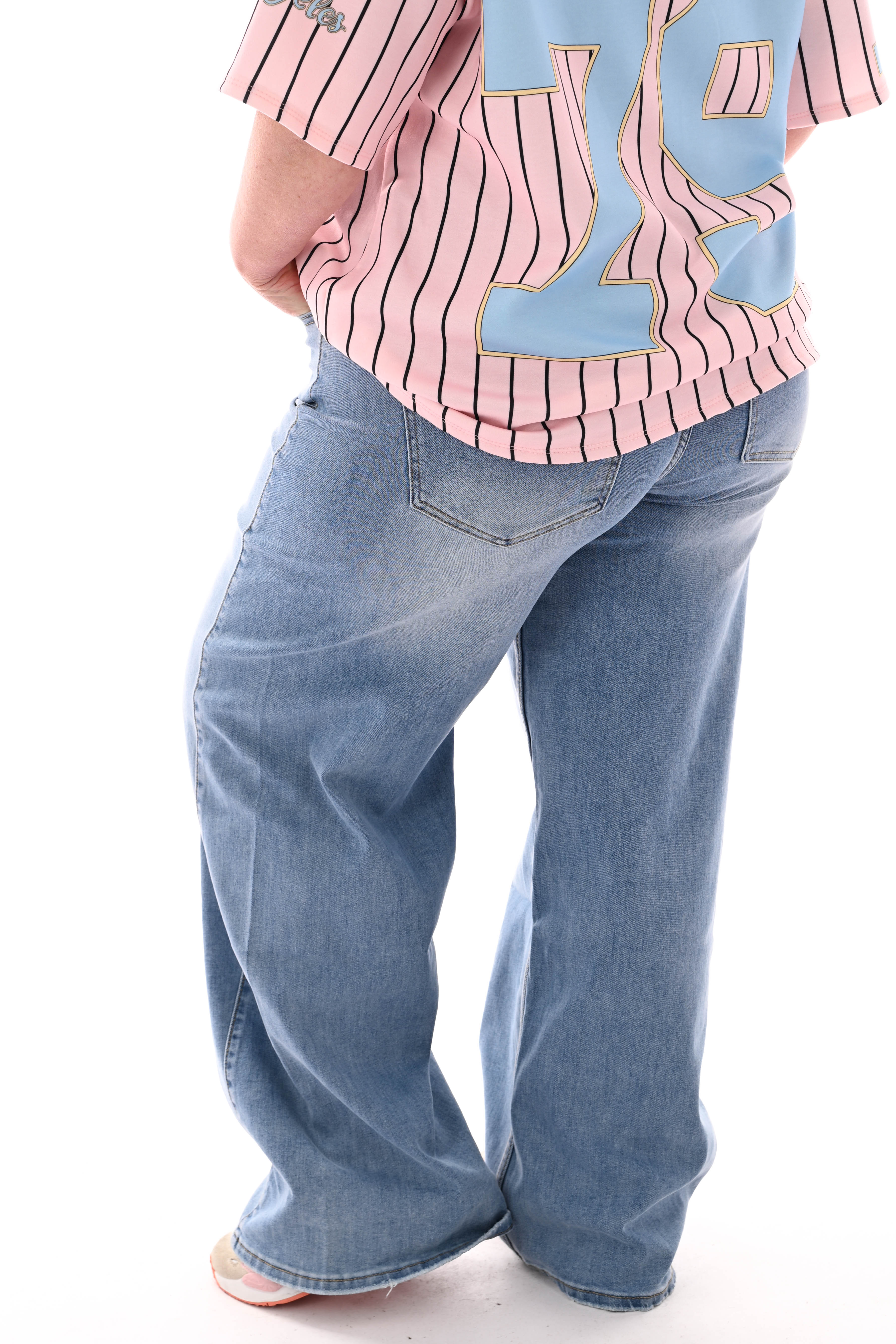 Laulia baggy ballon jeans blauw