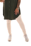 Norfy leather look legging roomwit