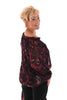 Panter top viscose bordeaux