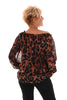 Panter top viscose camel