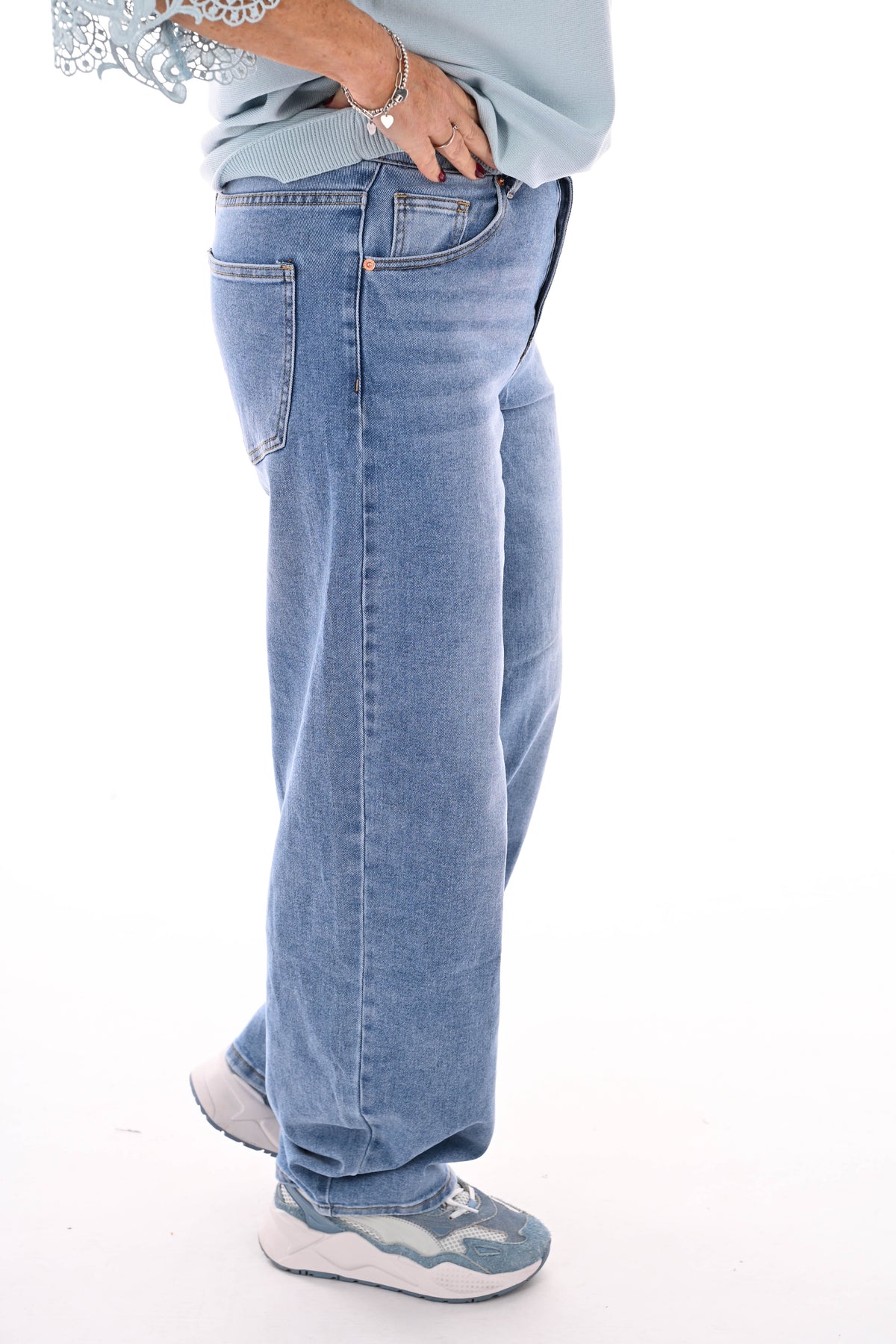 Marivy jeans ballon jeans blauw