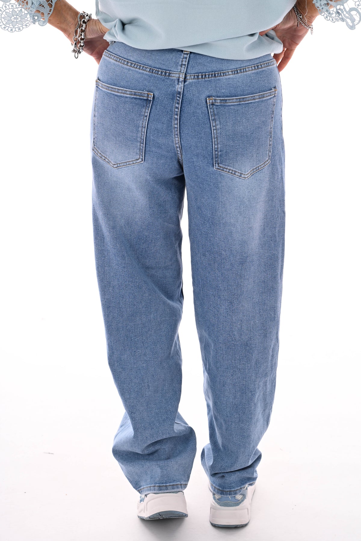 Marivy jeans ballon jeans blauw