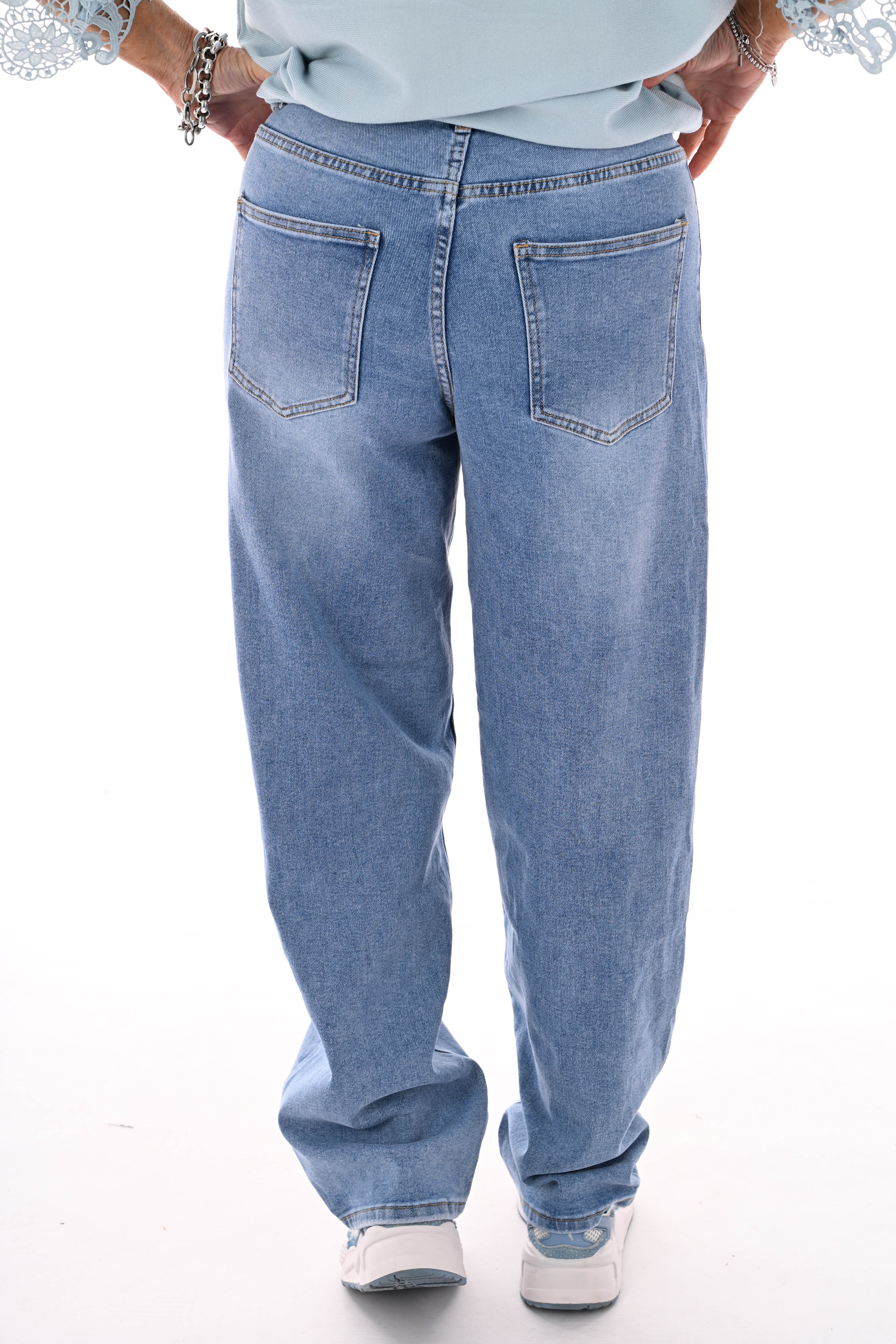 Marivy jeans ballon jeans blauw