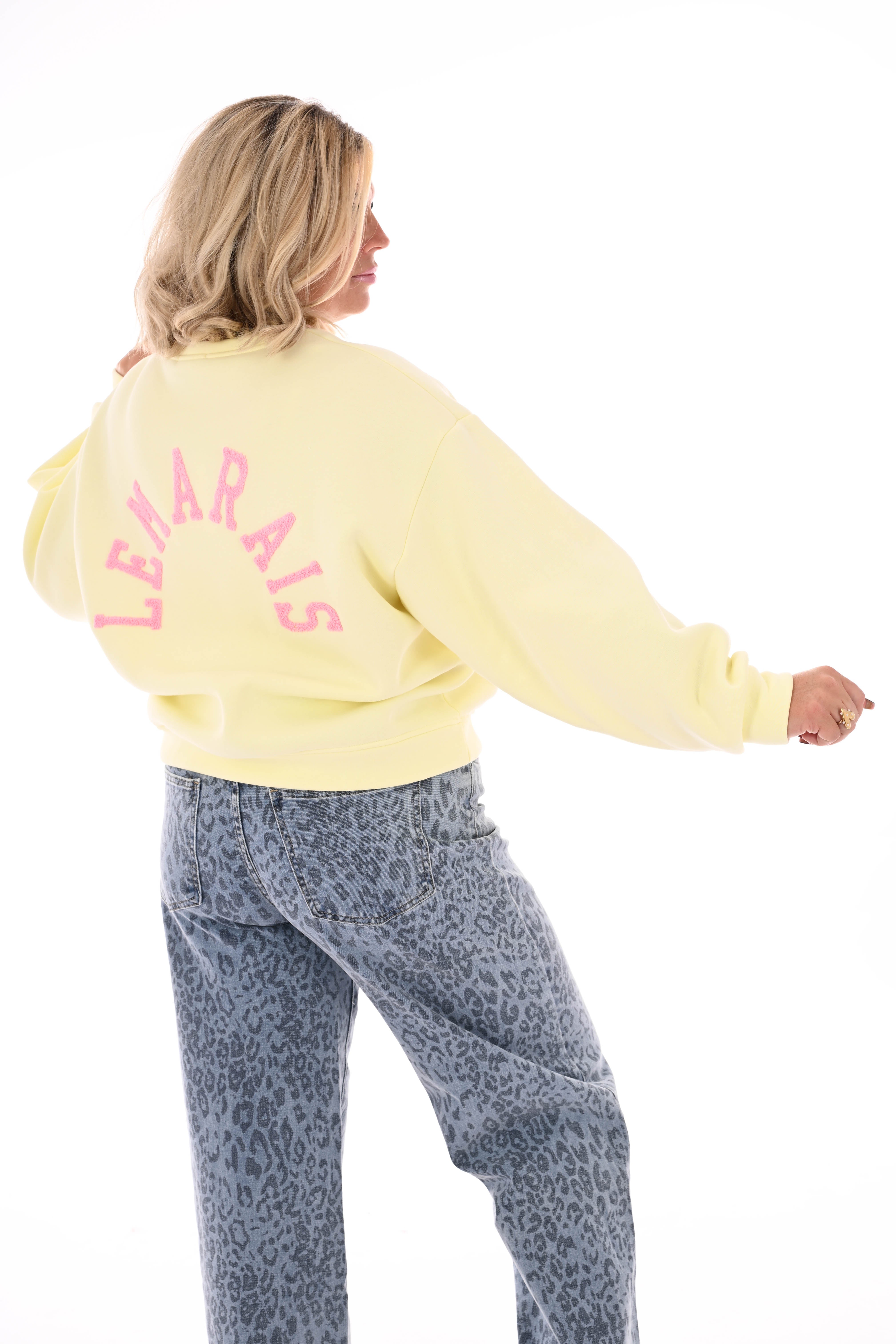 Sweater Le Marais uni botergeel