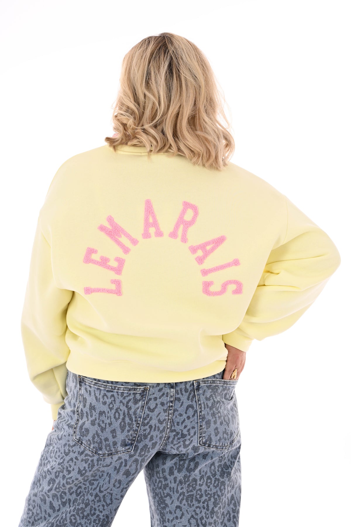 Sweater Le Marais uni botergeel