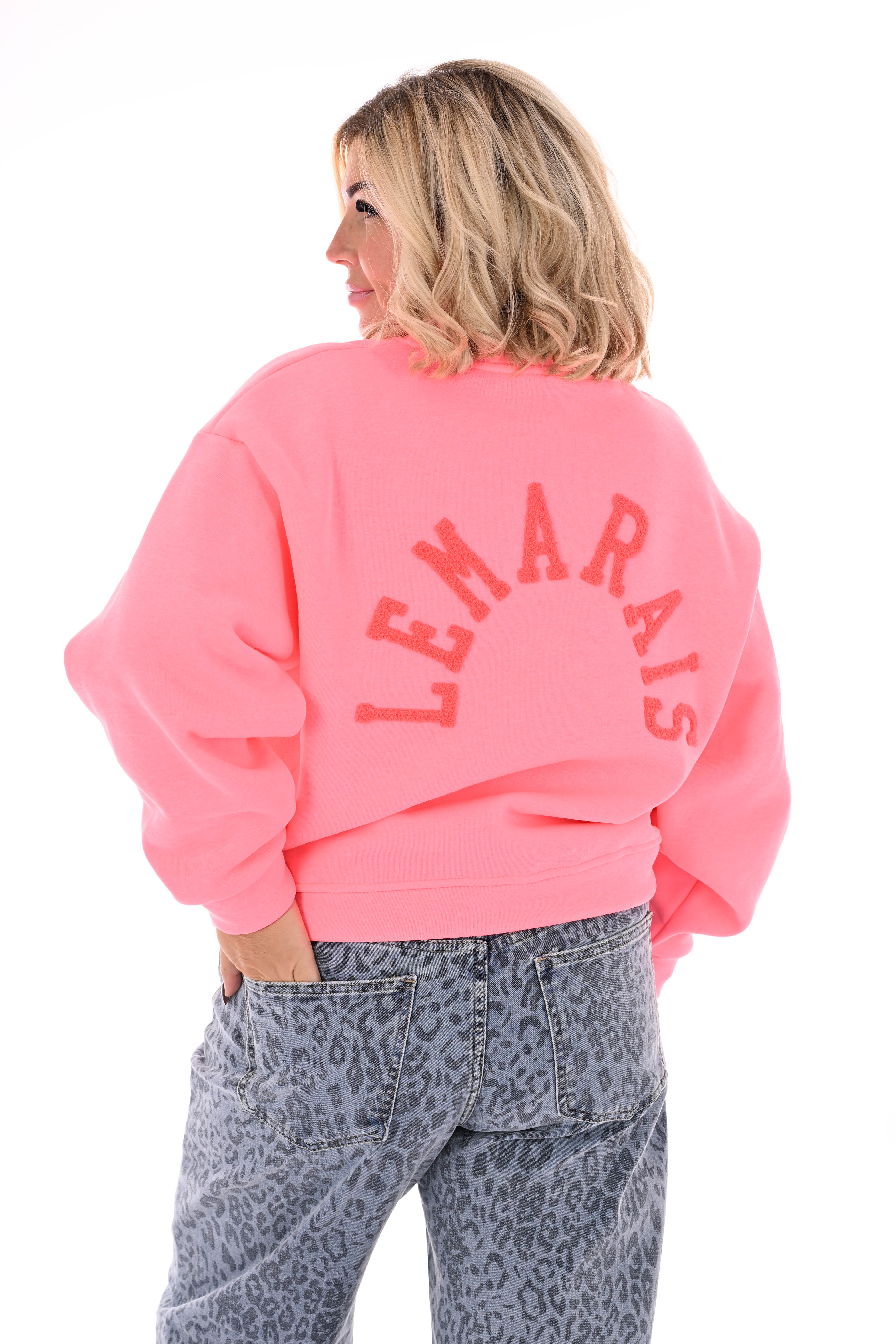 Sweater Le Marais uni roze