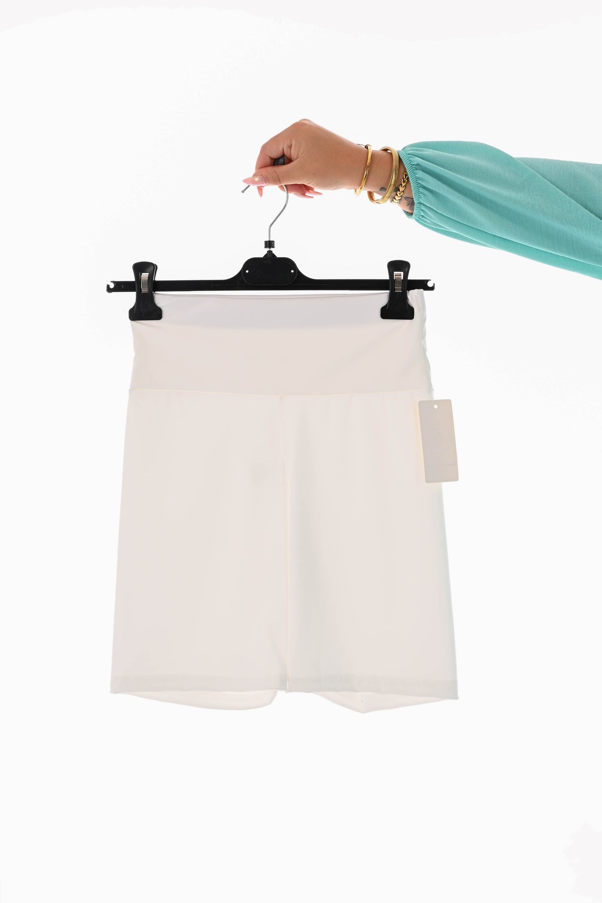 Bikershort wit