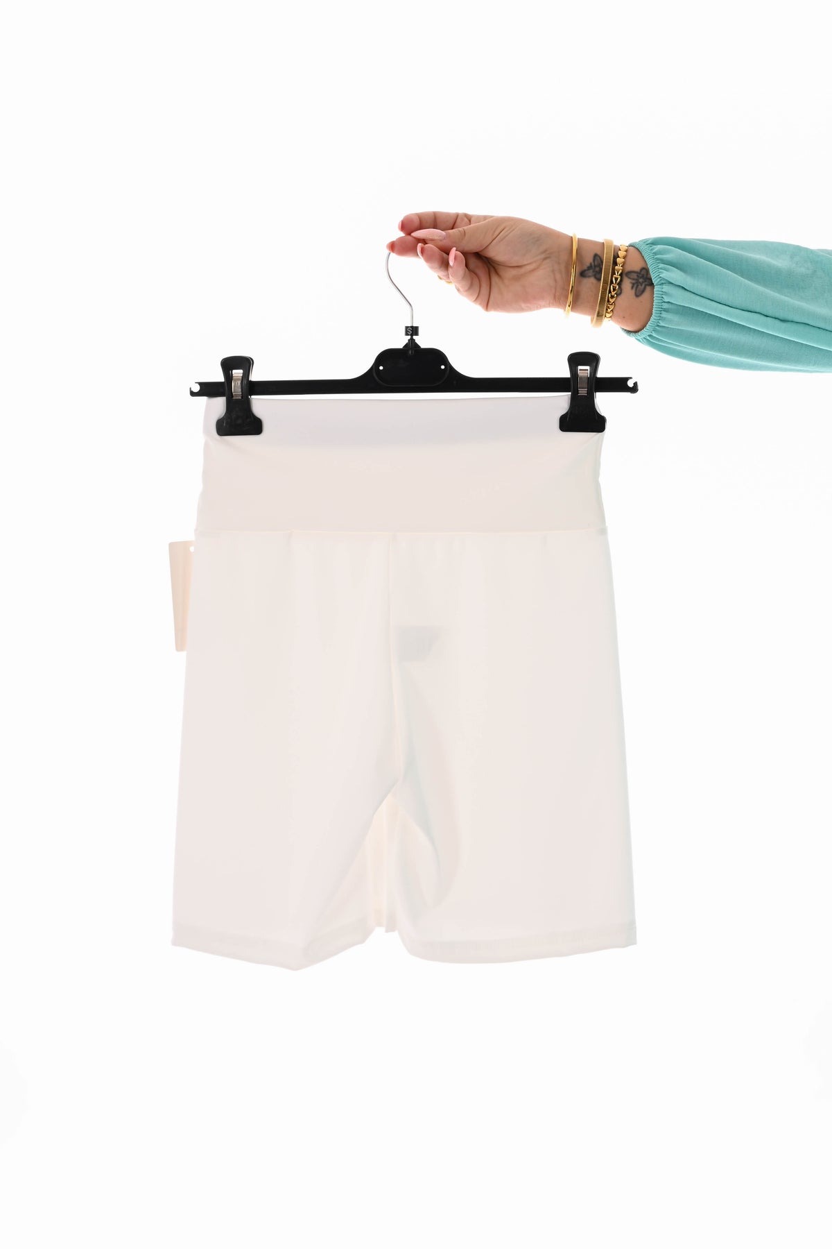 Bikershort wit