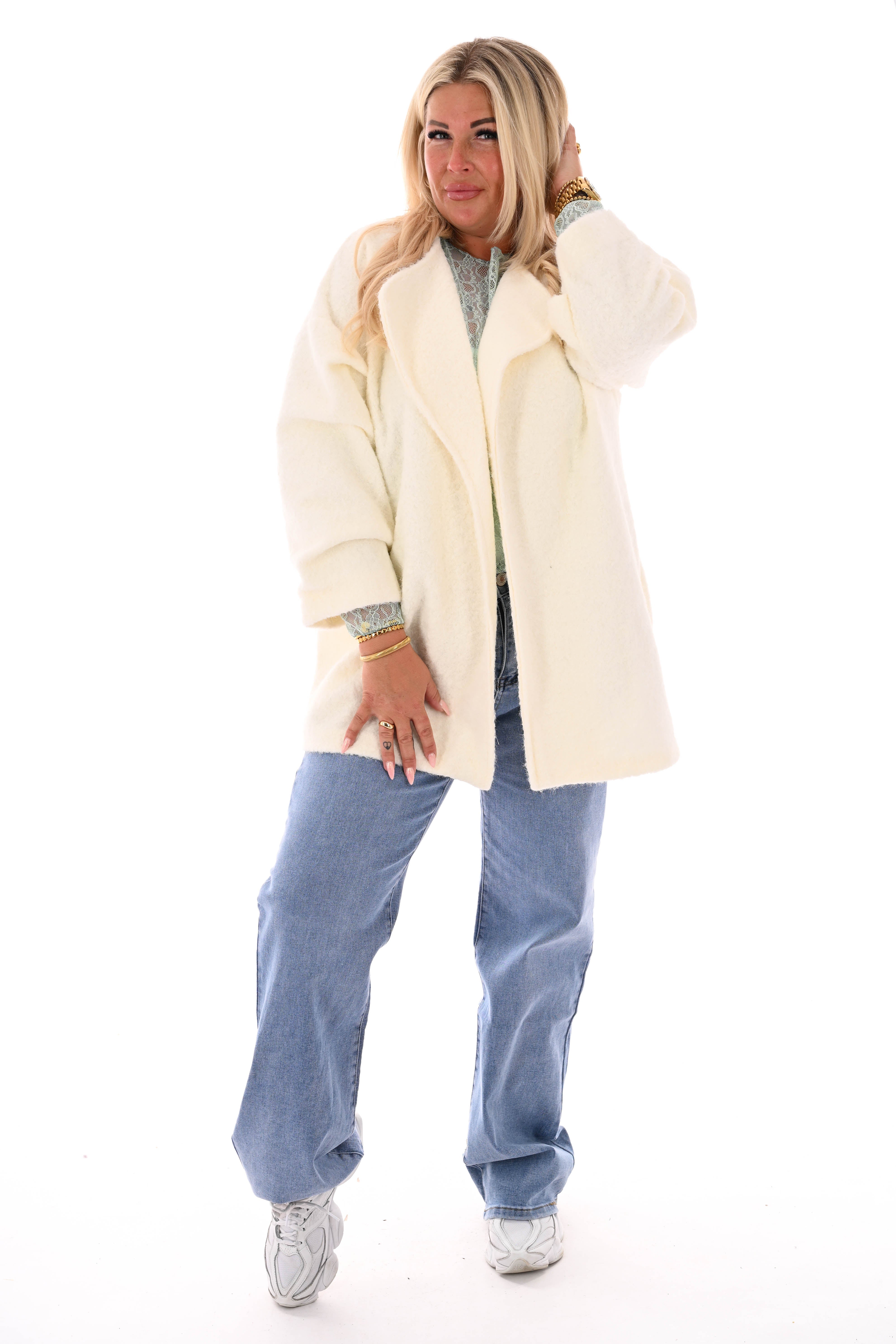 Jeans goodies wide leg tall jeansblauw