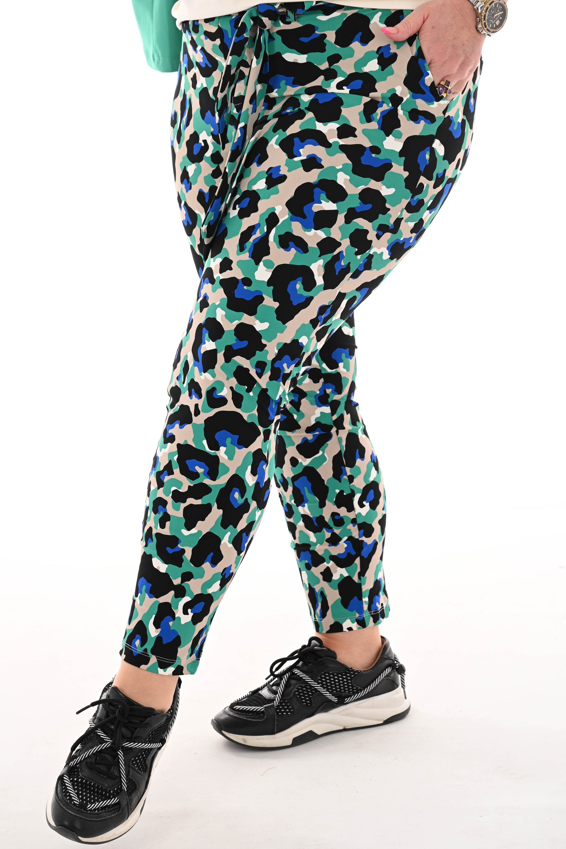 Lady day broek Tokyo 7/8 leopard print